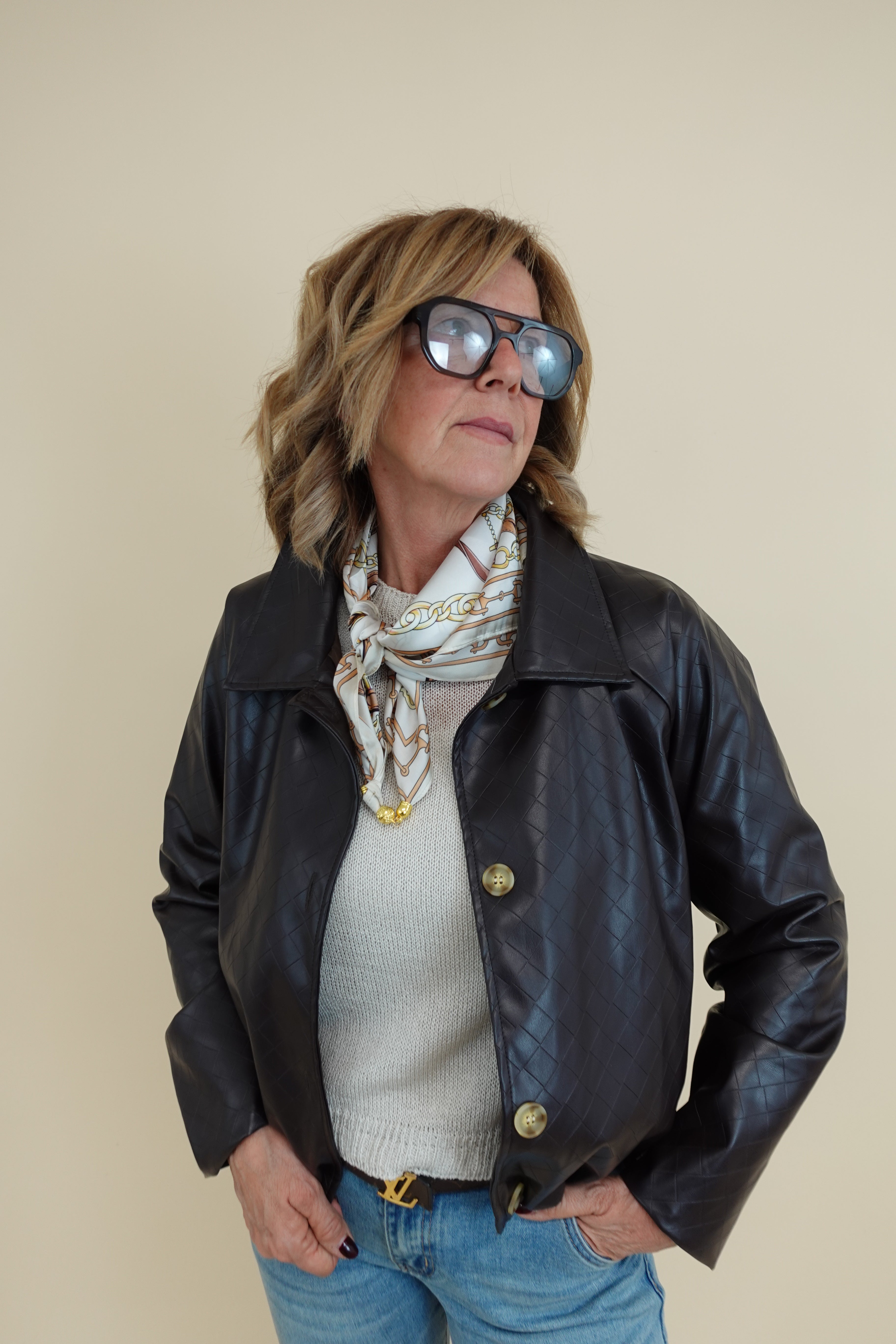 Giacca Stile Marrone