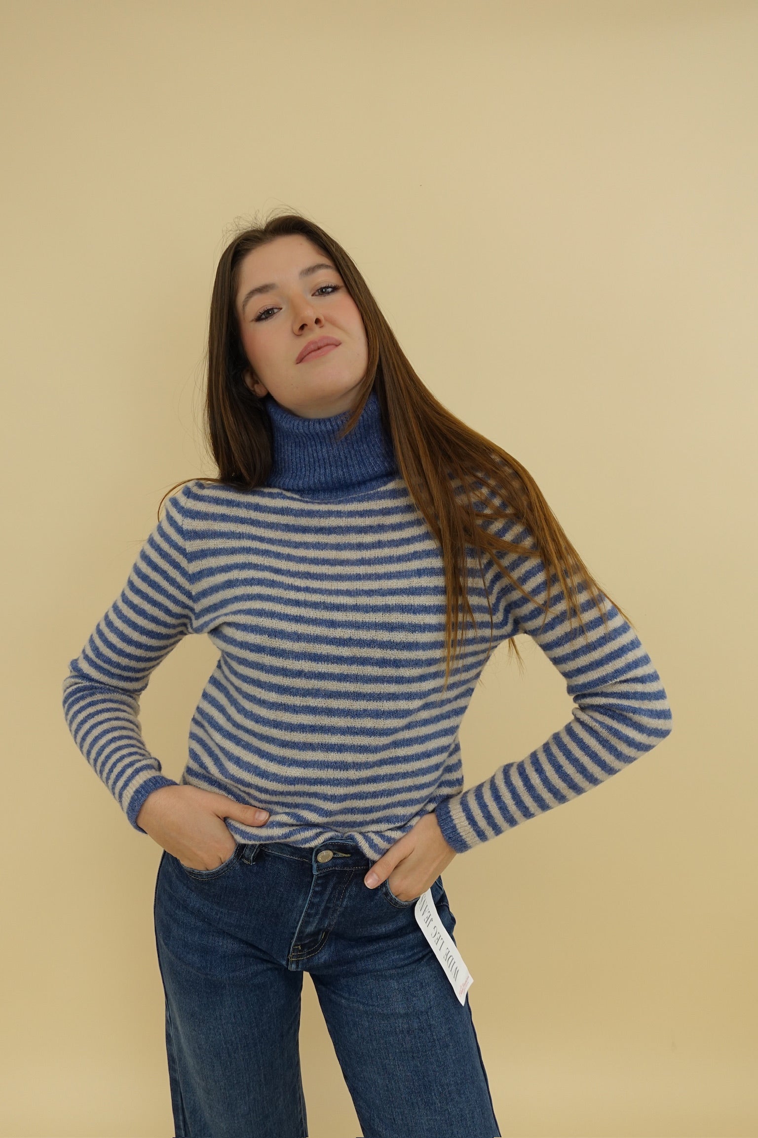 Dolcevita Emma Beige & Azzurro