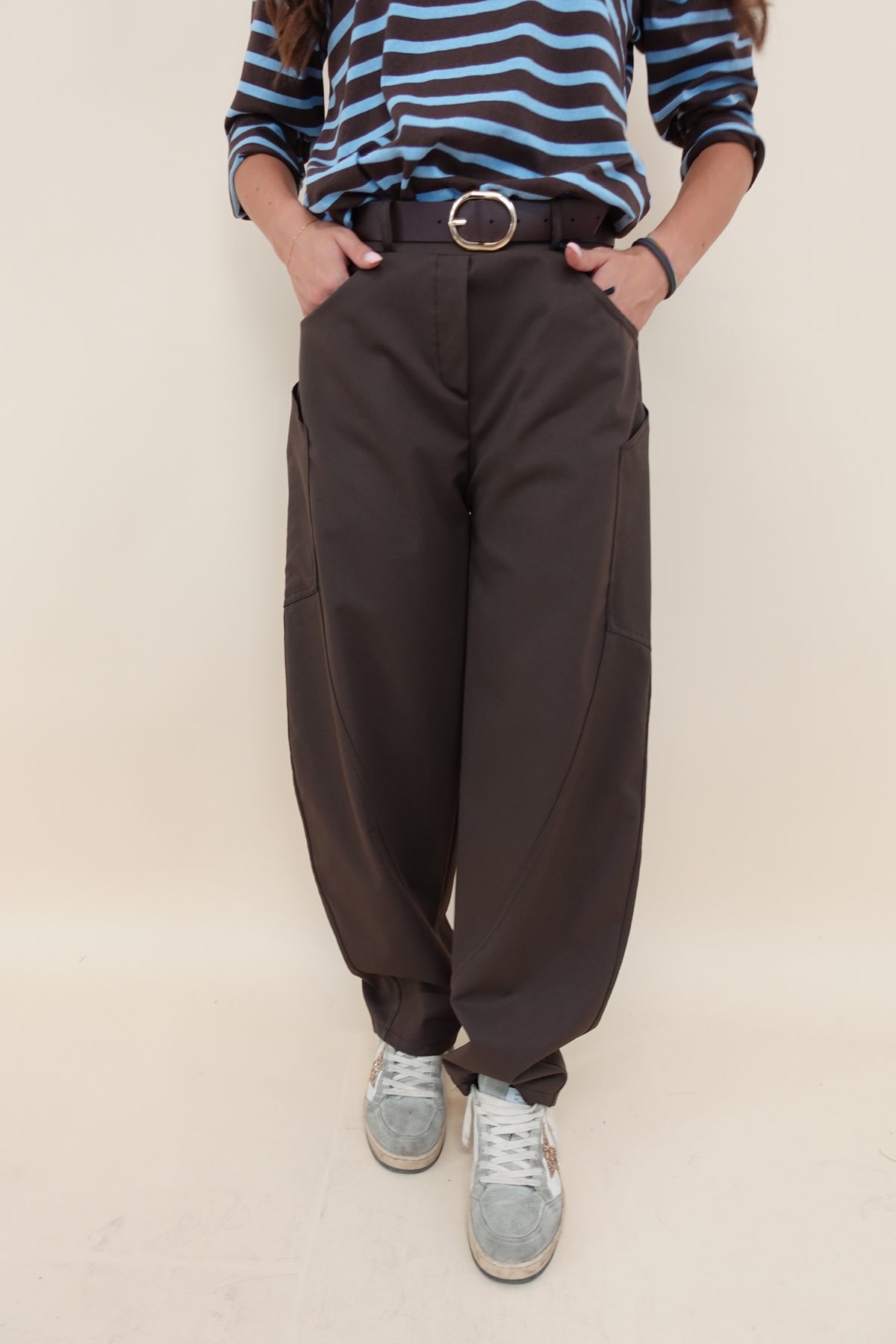 Pantalone Cargo Brown