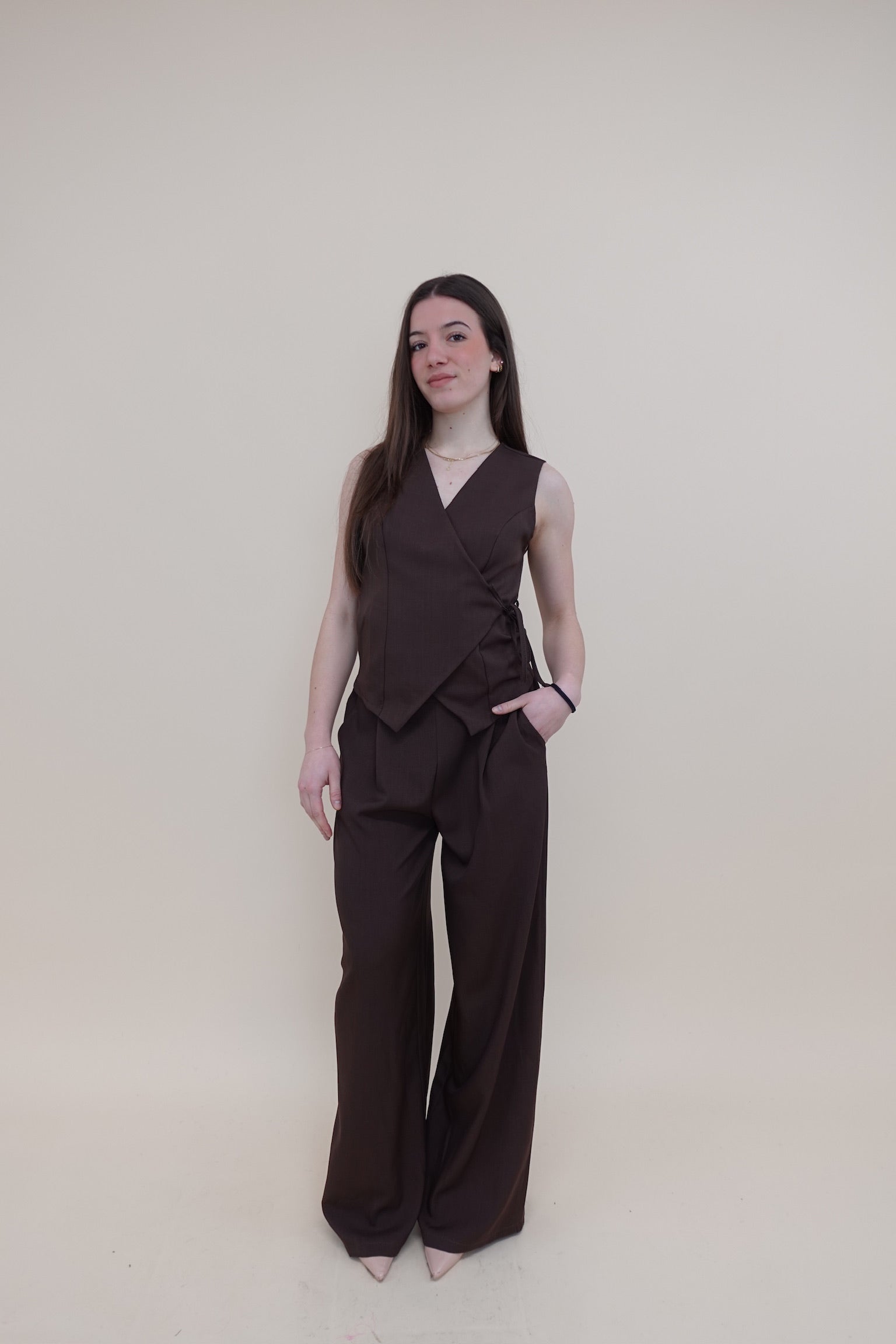 Set Coordinato Egitto Marrone