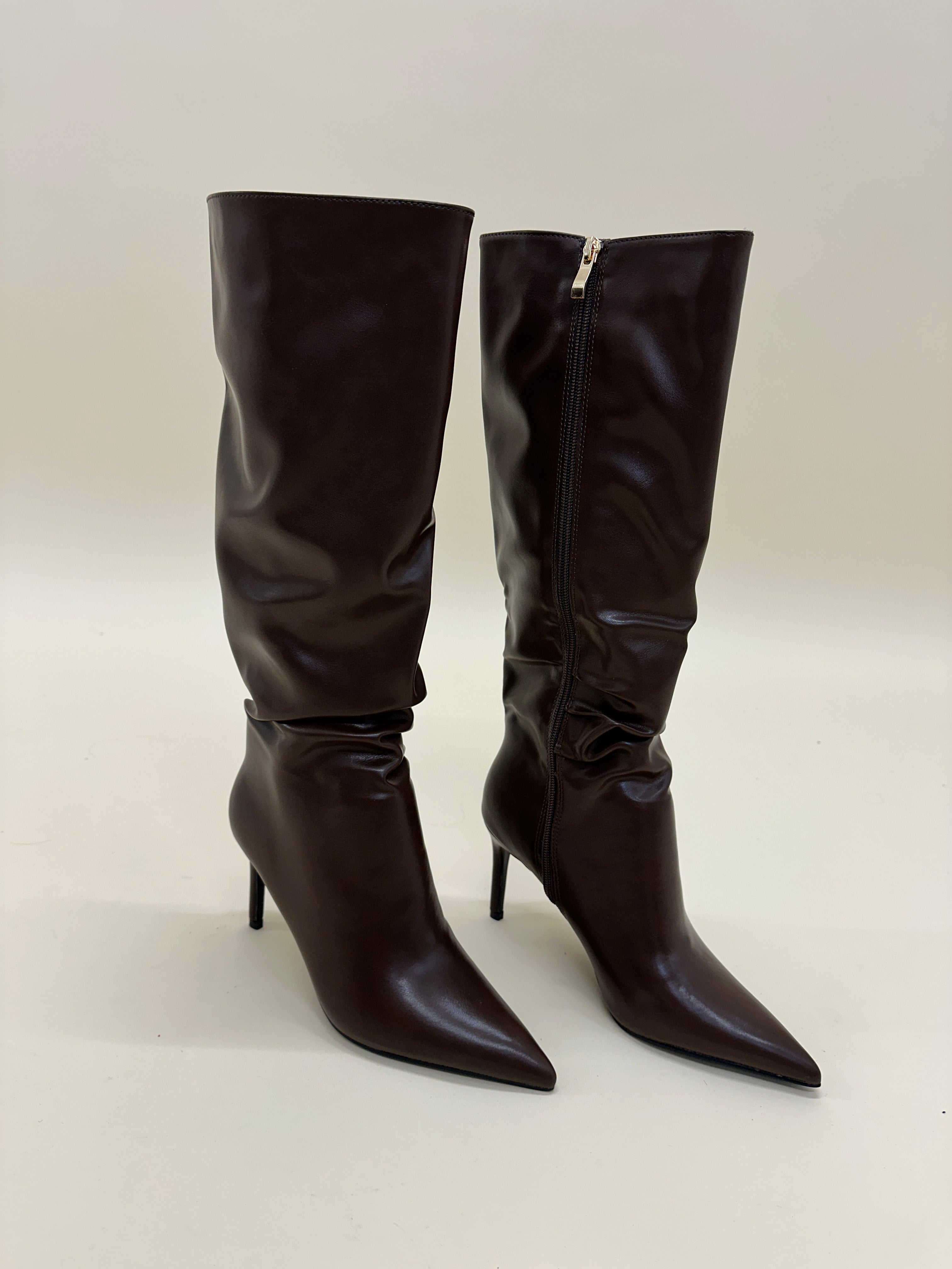 Stivale Silvia Brown