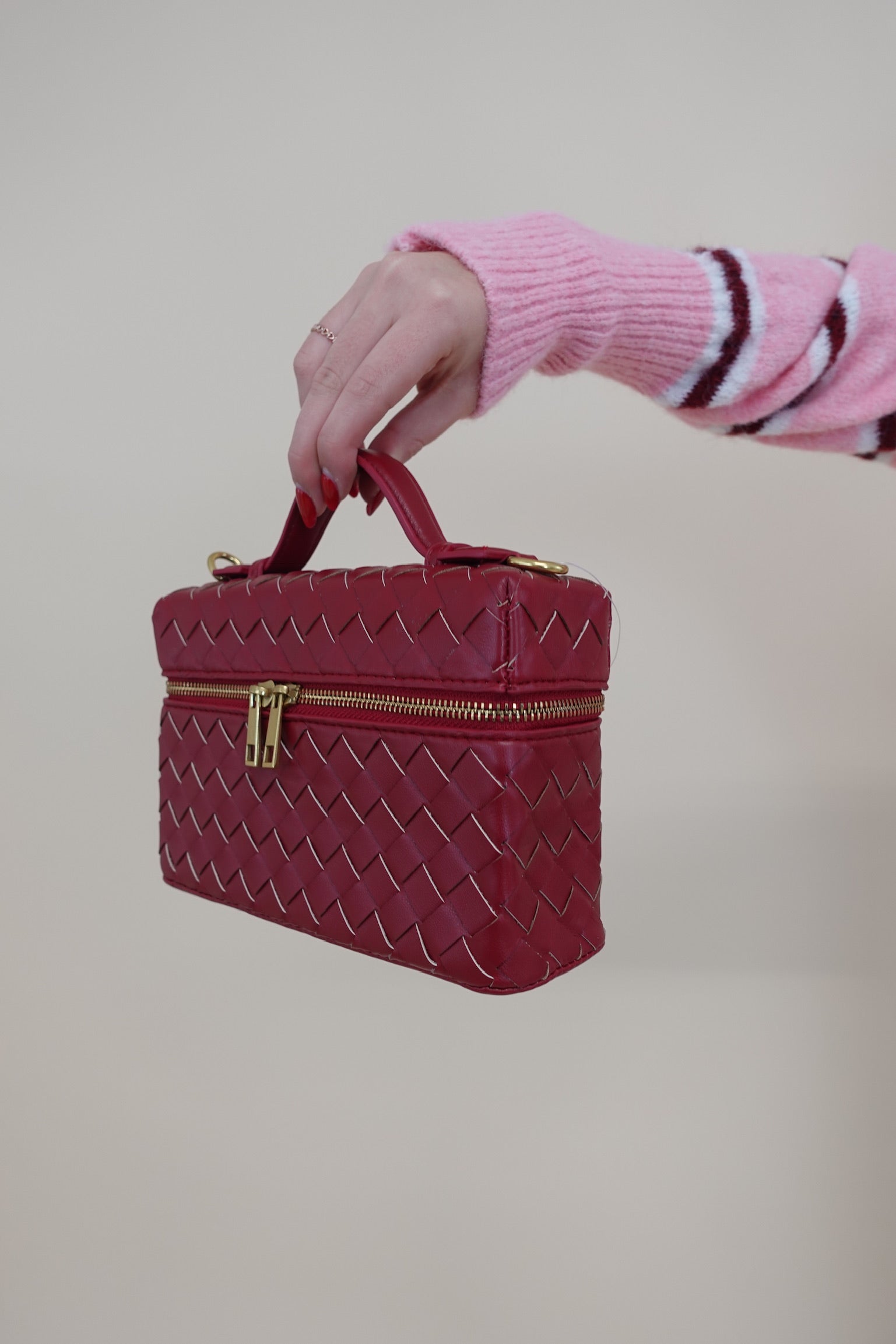 Borsa Bauletto Bordeaux