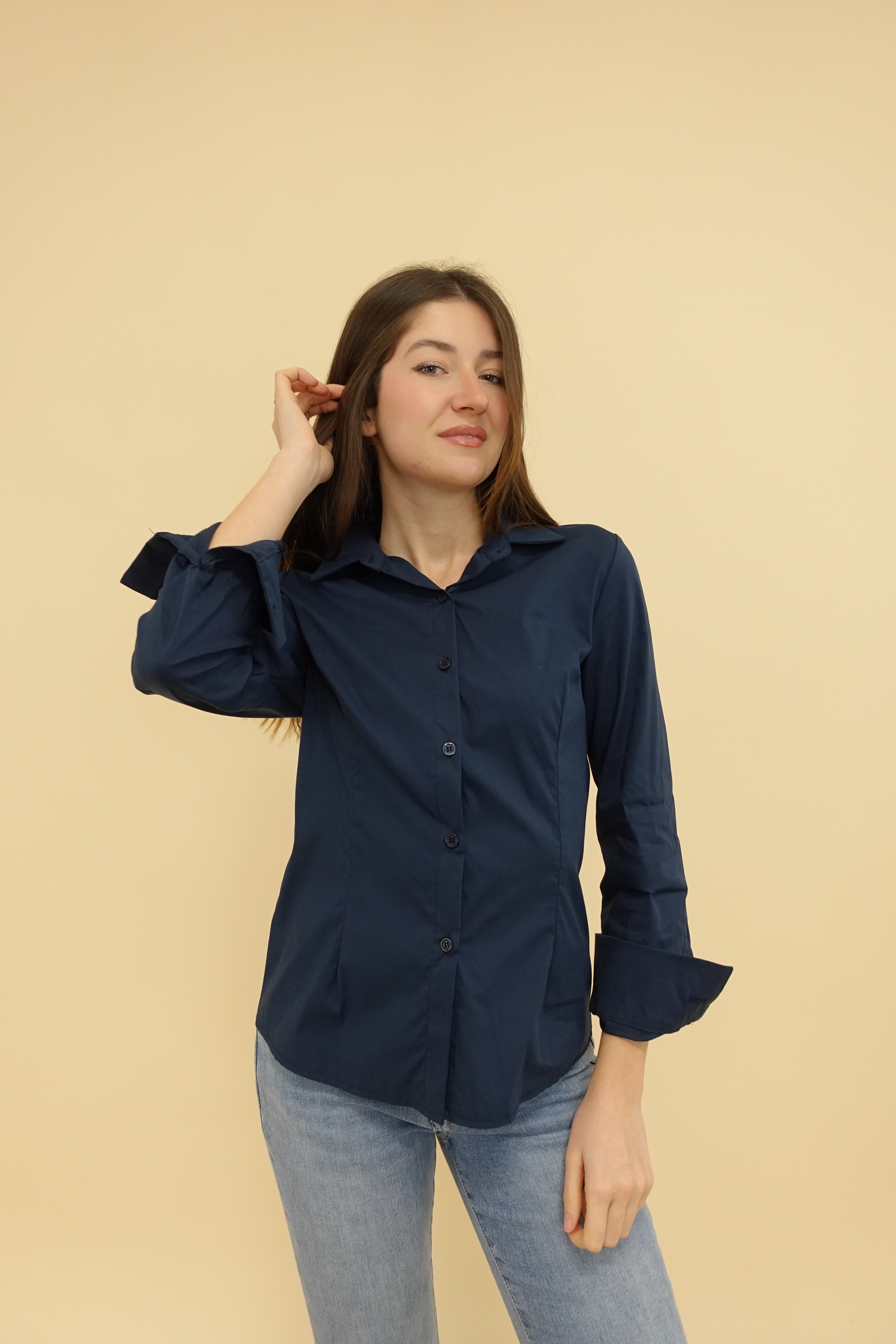 Camicia blu