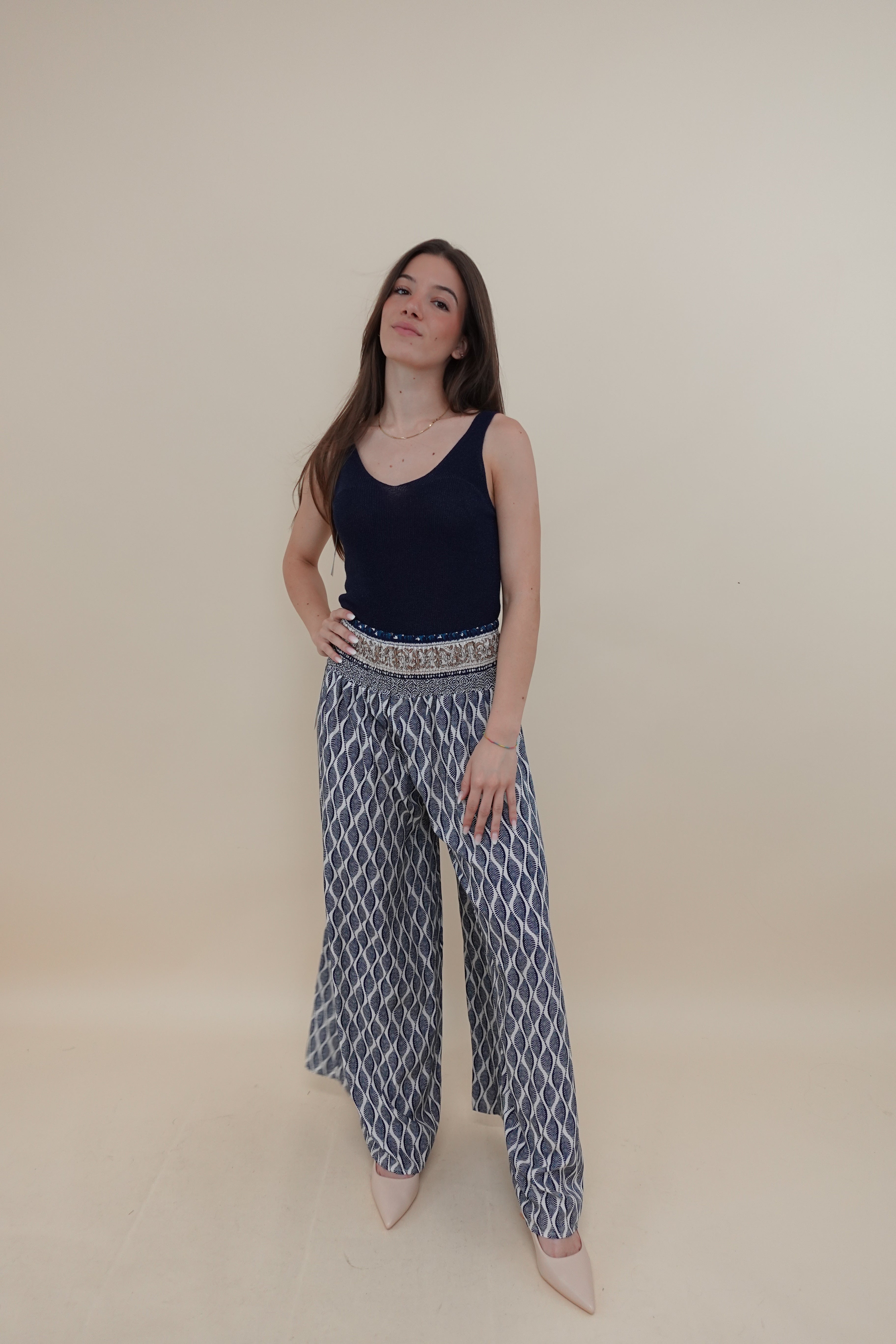 Pantalone Africa Blu