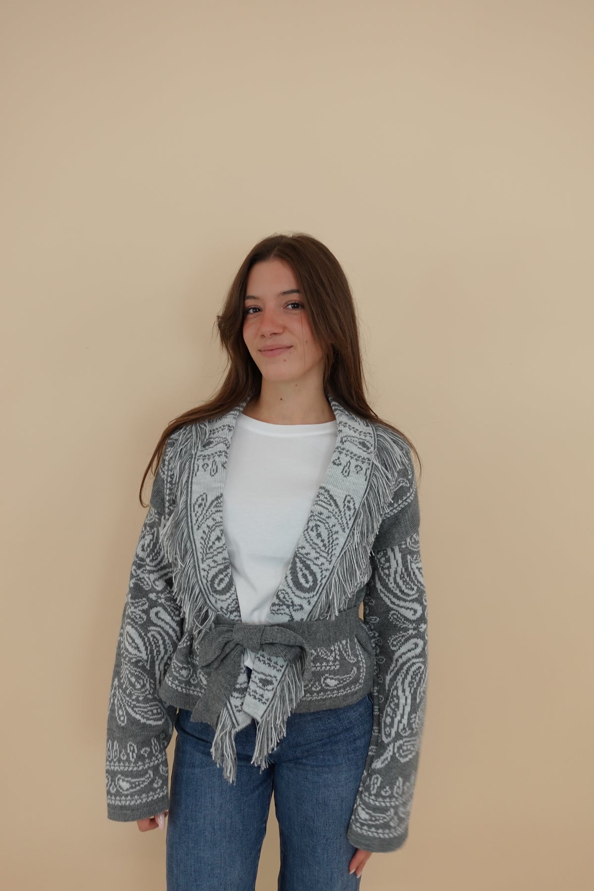Cardigan Ortisei Grigio