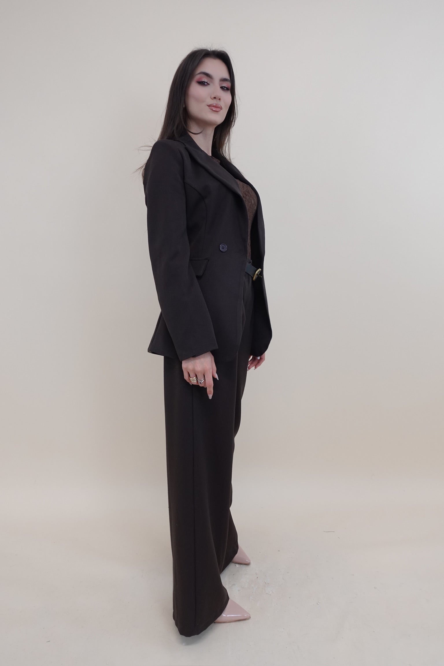 Pantalone Lacci Marrone