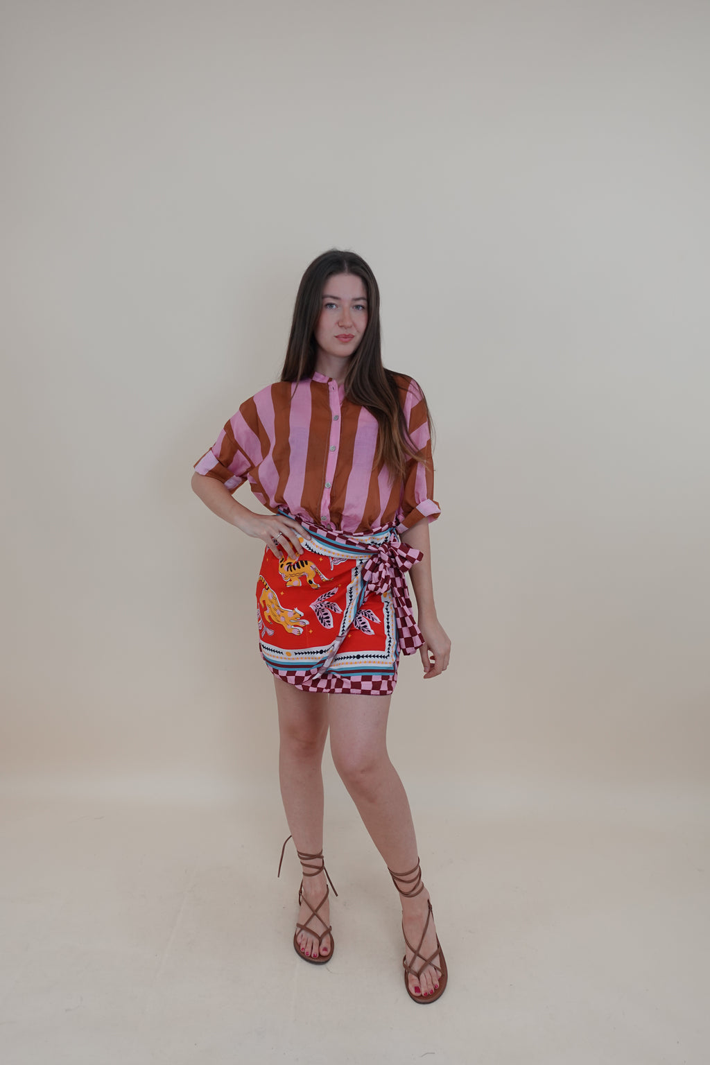 Camicia San Teodoro Rosa