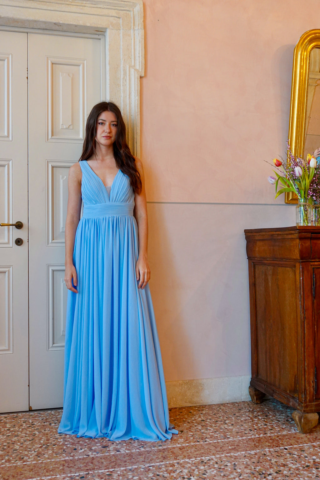 Abito Anna Azzurro