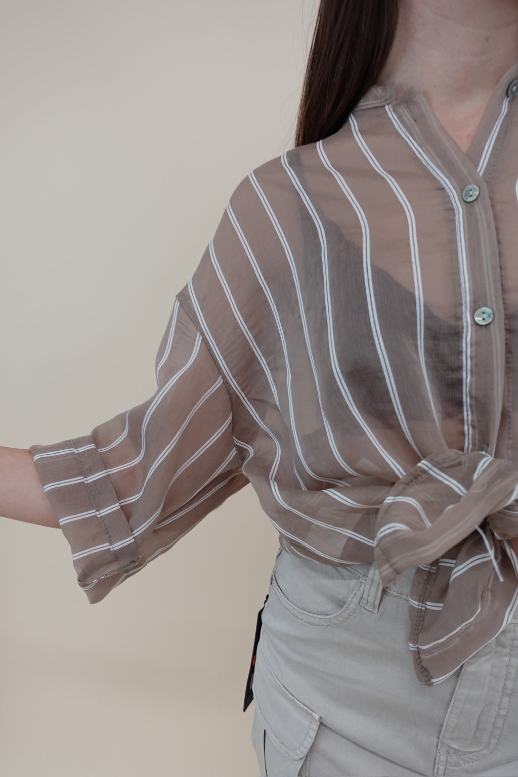 Camicia Vittoria Beige