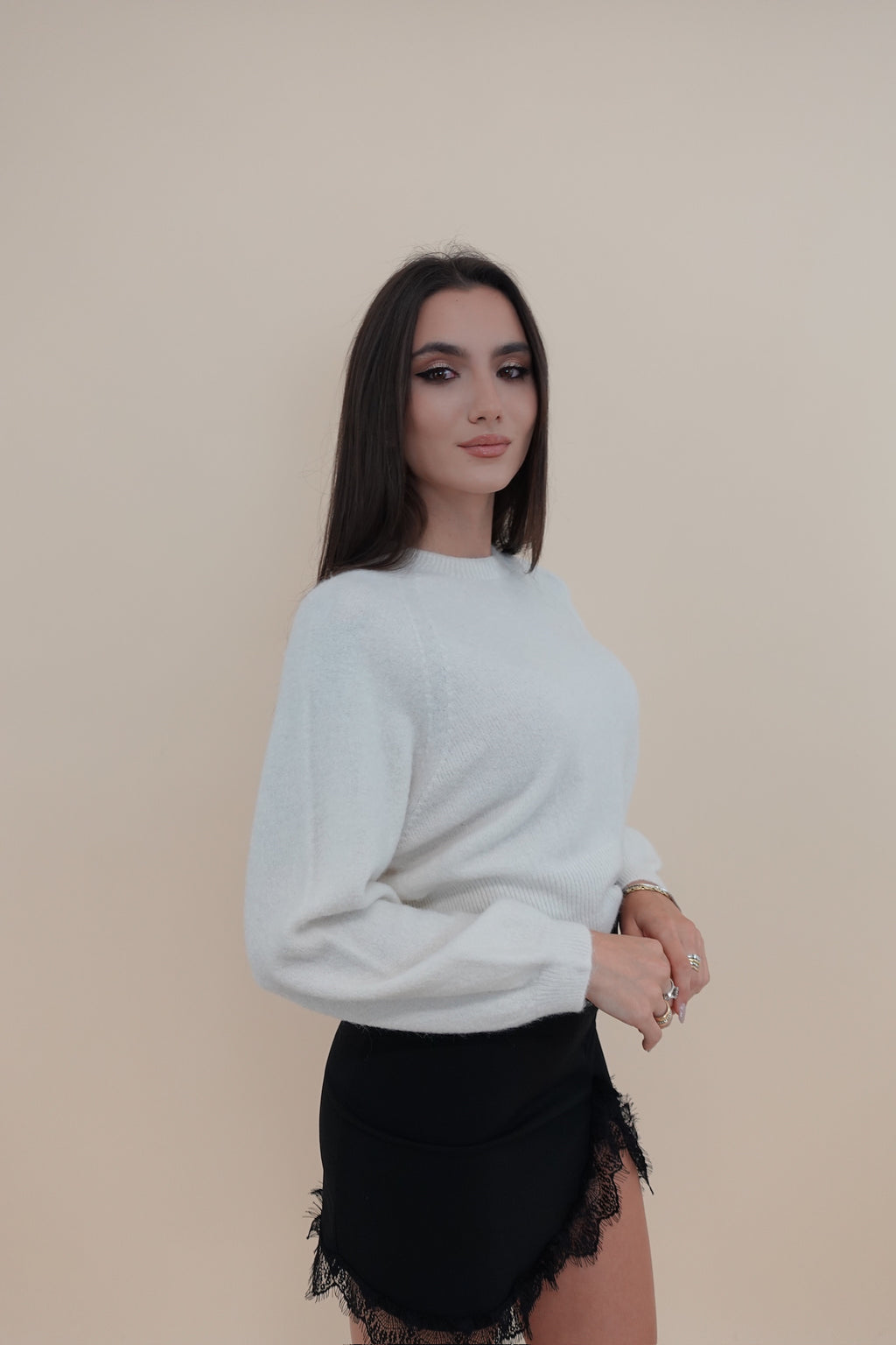 Maglione Vanessa Bianco