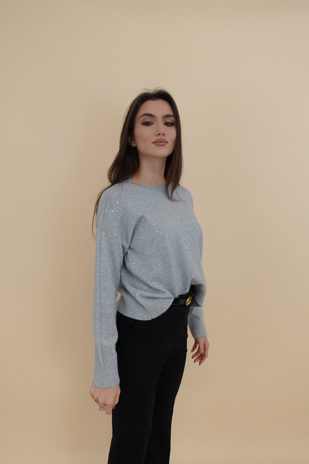Maglione Samuela Grigio