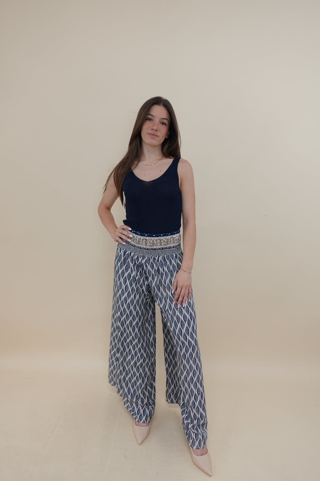Pantalone Africa Blu