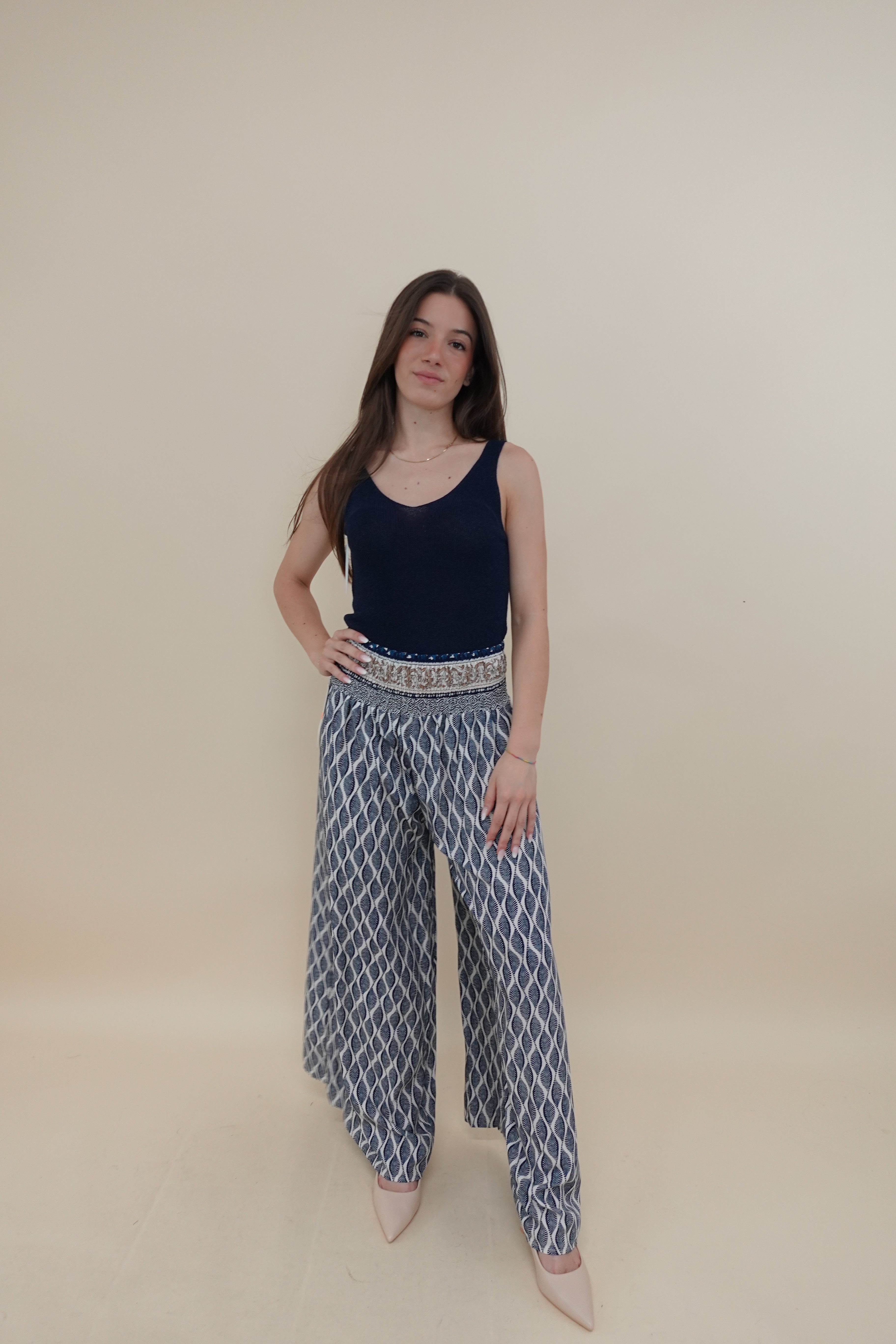 Pantalone Africa Blu