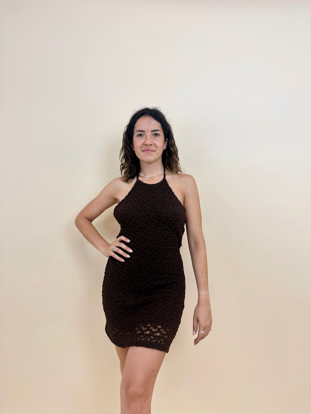 Abito Eleonora Marrone