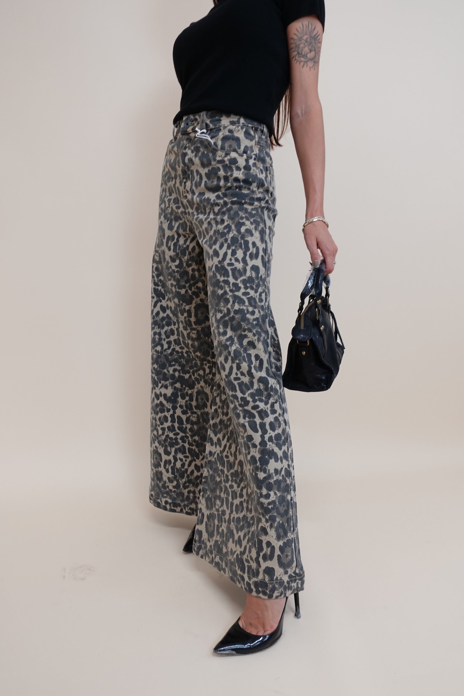 Jeans Leopardato