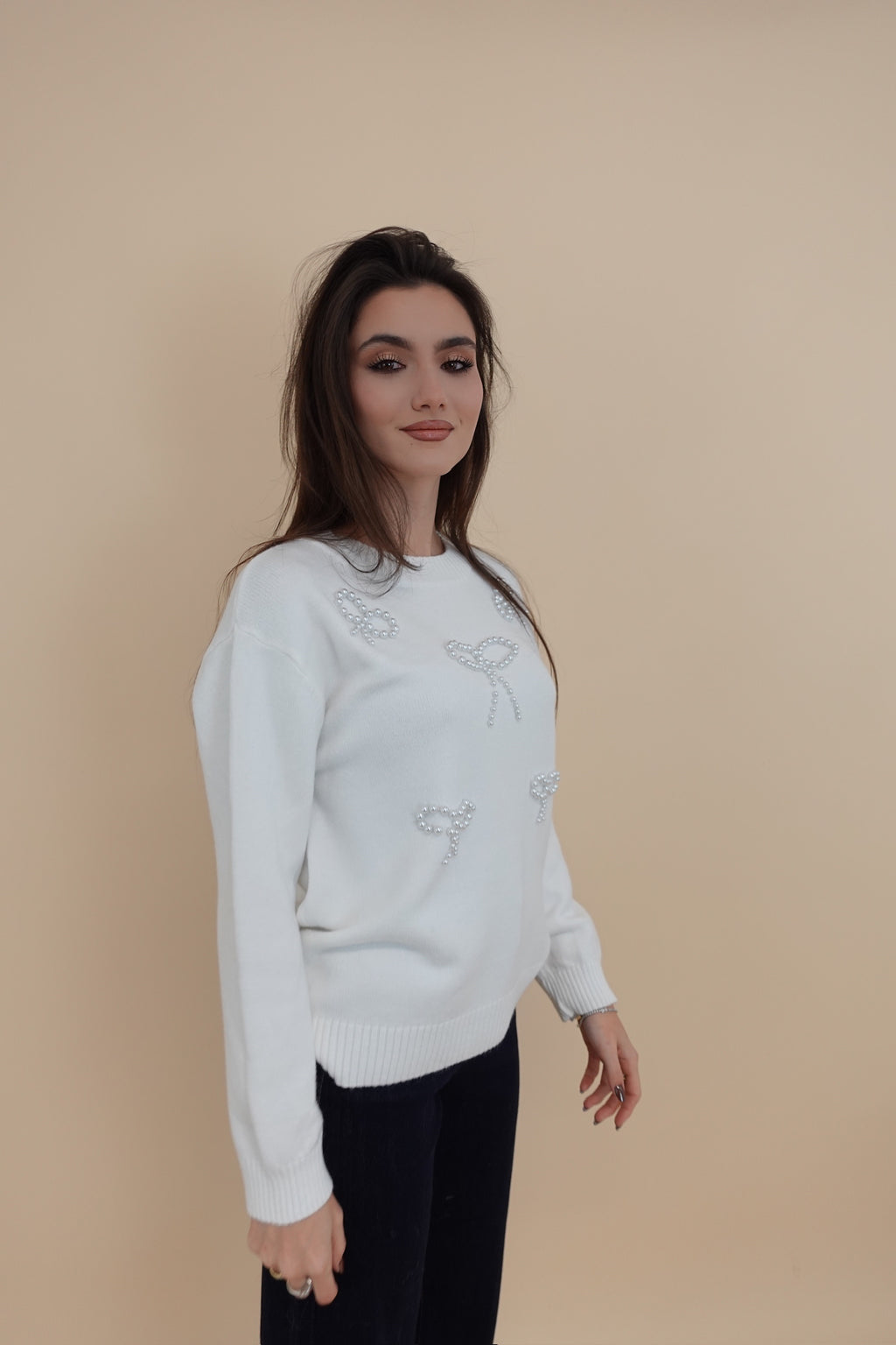 Maglione Grazia Bianco