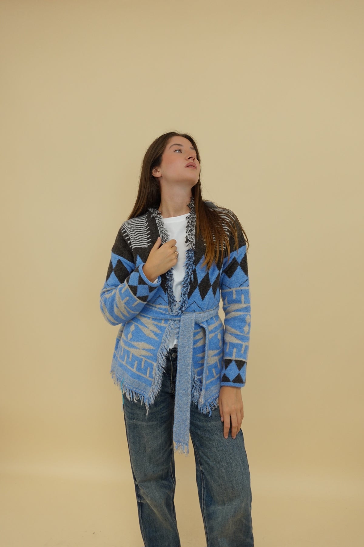 Cardigan Alessandra Azzurro