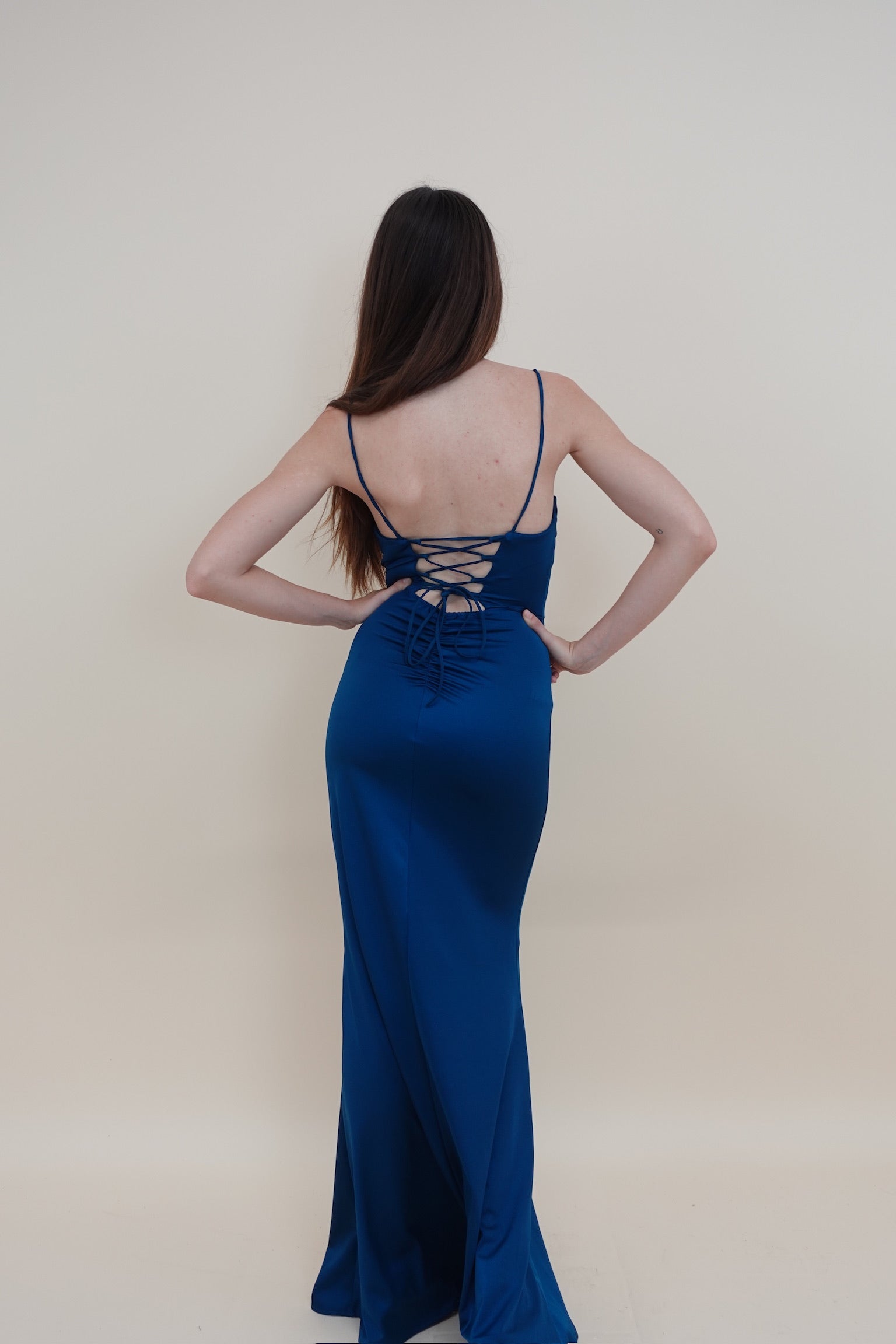 Abito Aurora Petrolio