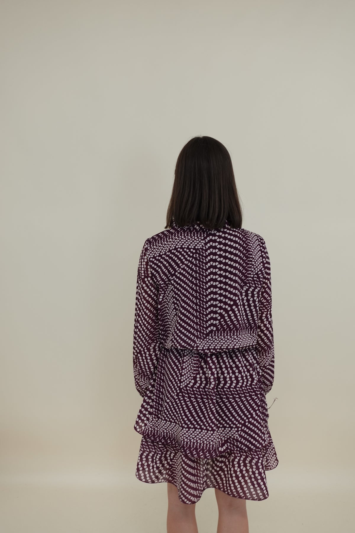 Abito Sonia Bordeaux
