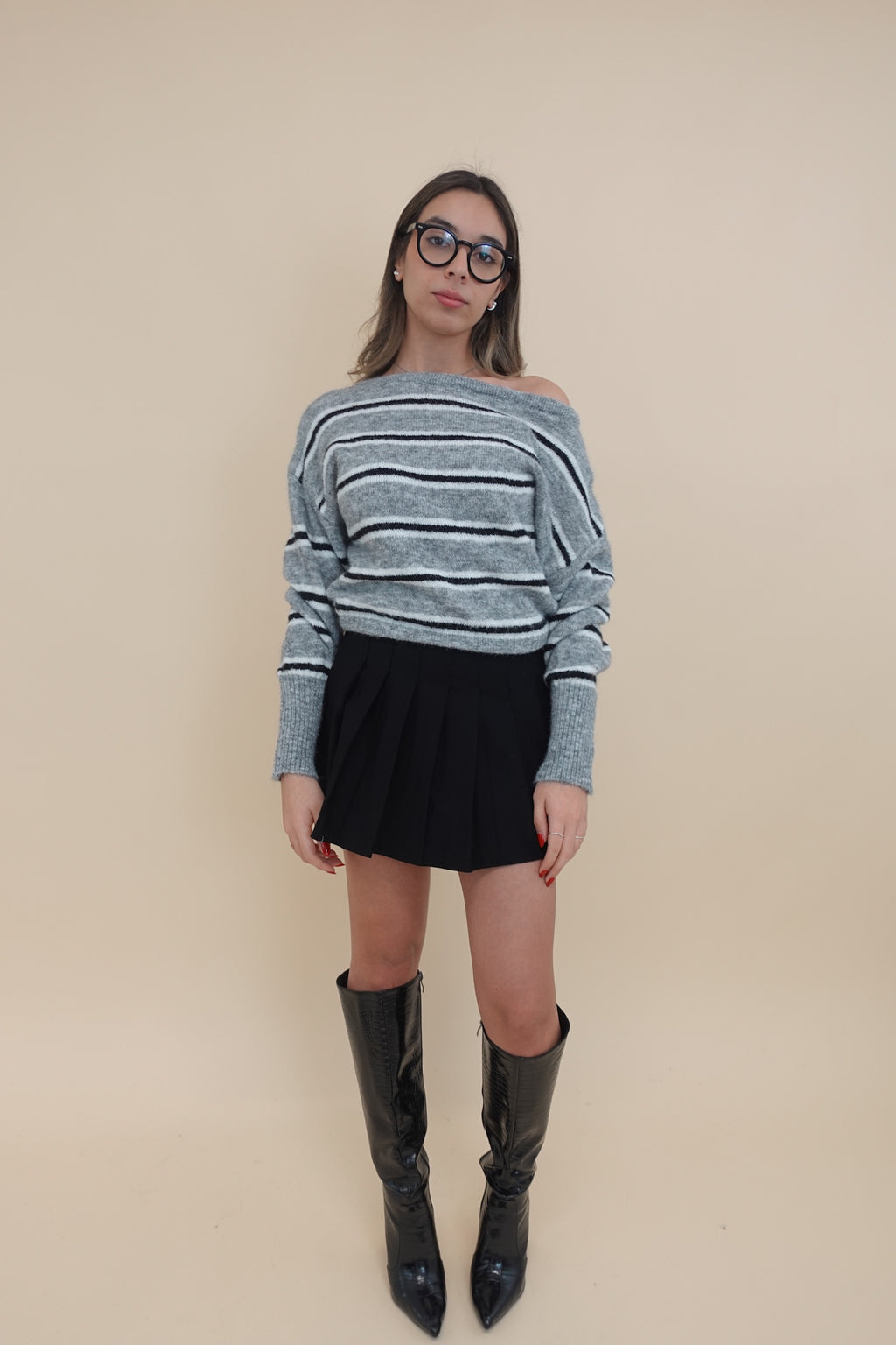 Maglia Beatrice Grigio