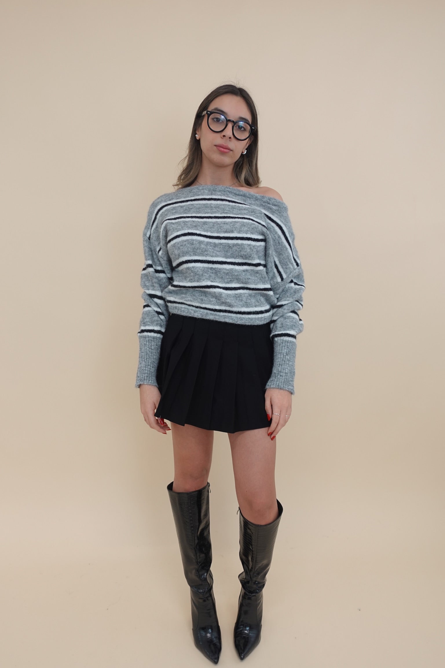 Maglia Beatrice Grigio