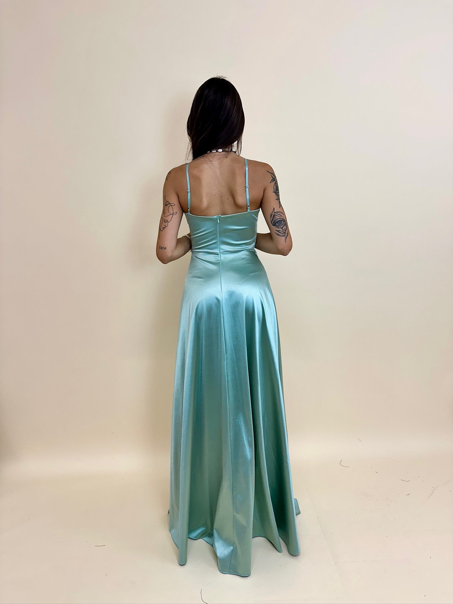 Abito Silvia Verde Acqua