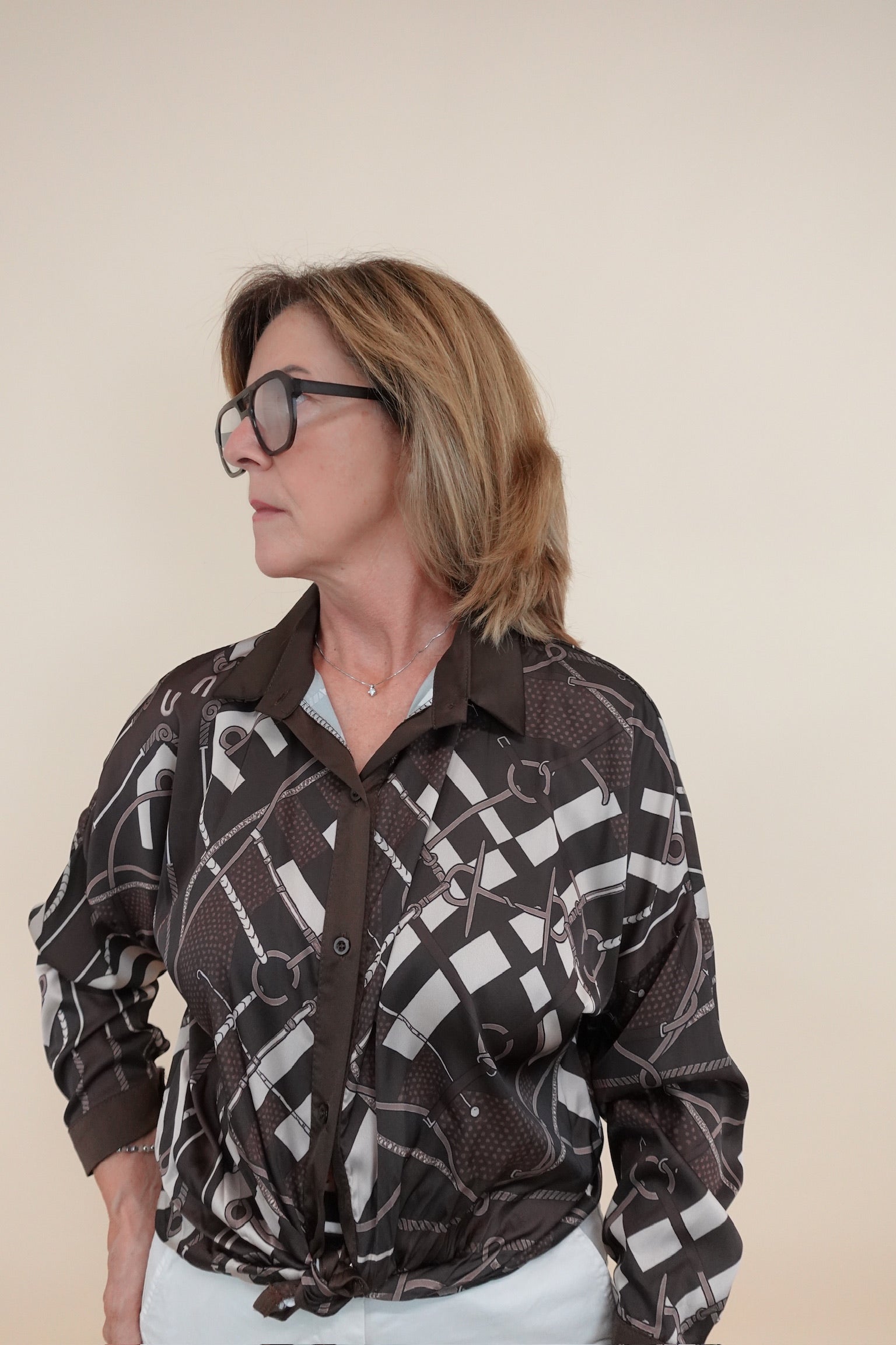 Camicia Paris Brown