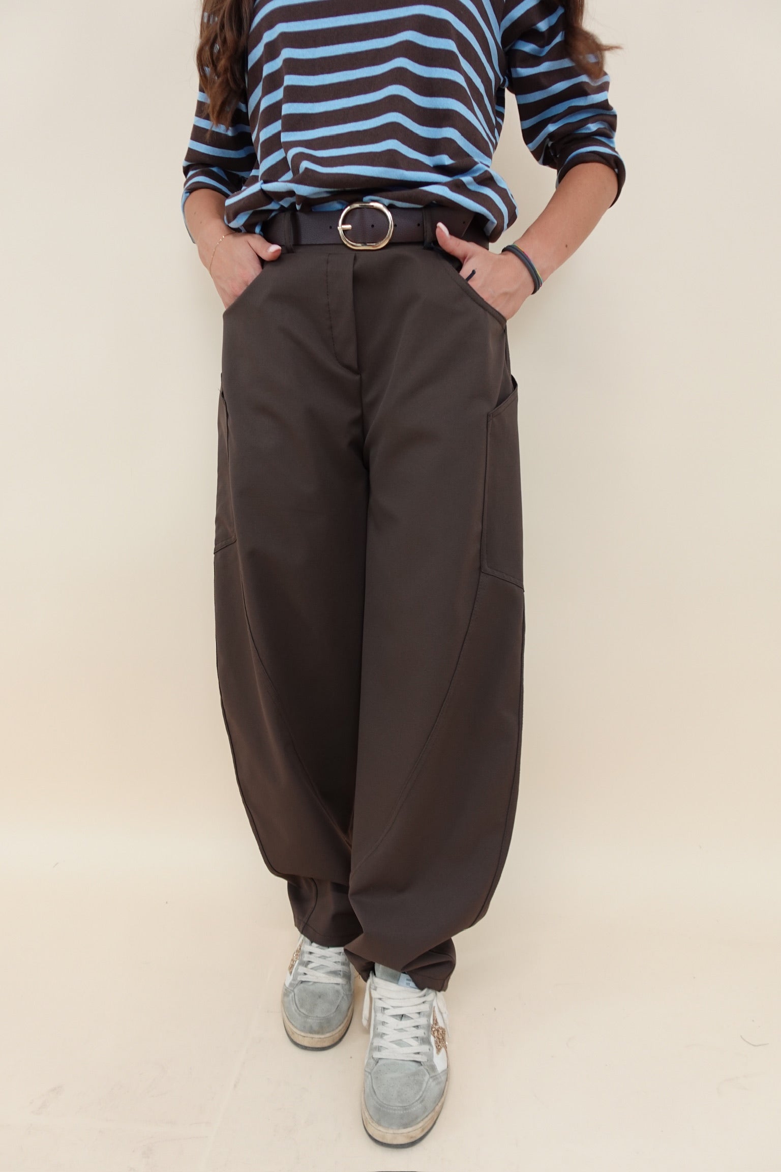 Pantalone Cargo Brown