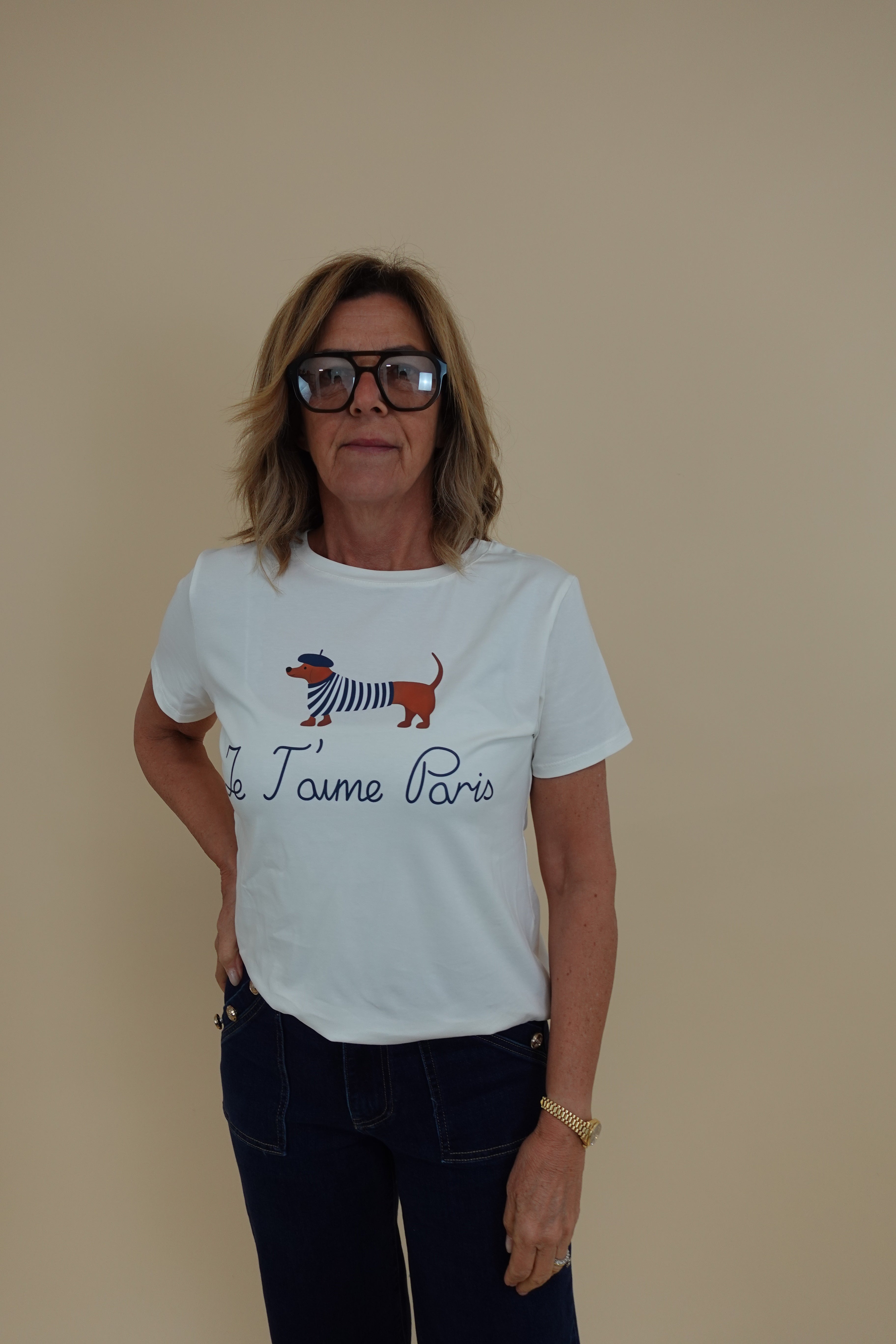 T-shirt Bassotto White