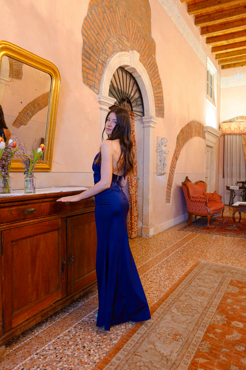 Abito Queen Blu
