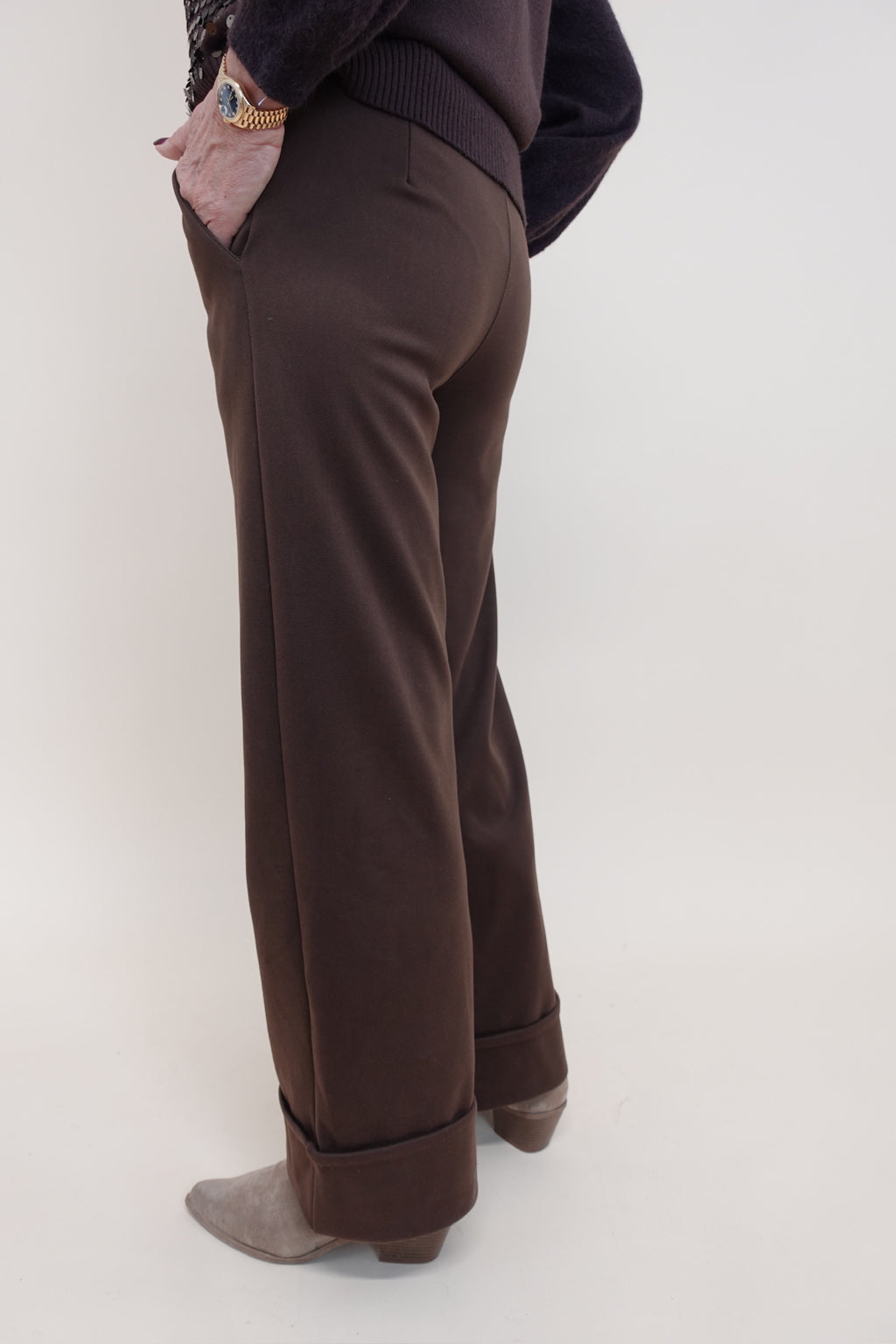 Pantalone Rossana Marrone
