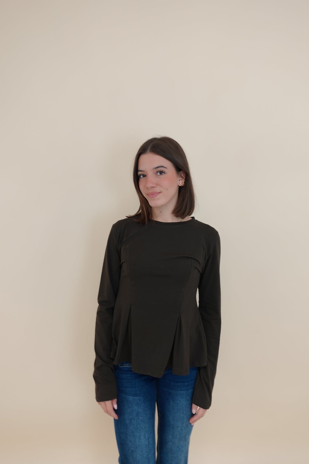 Maglia Ballerina Marrone