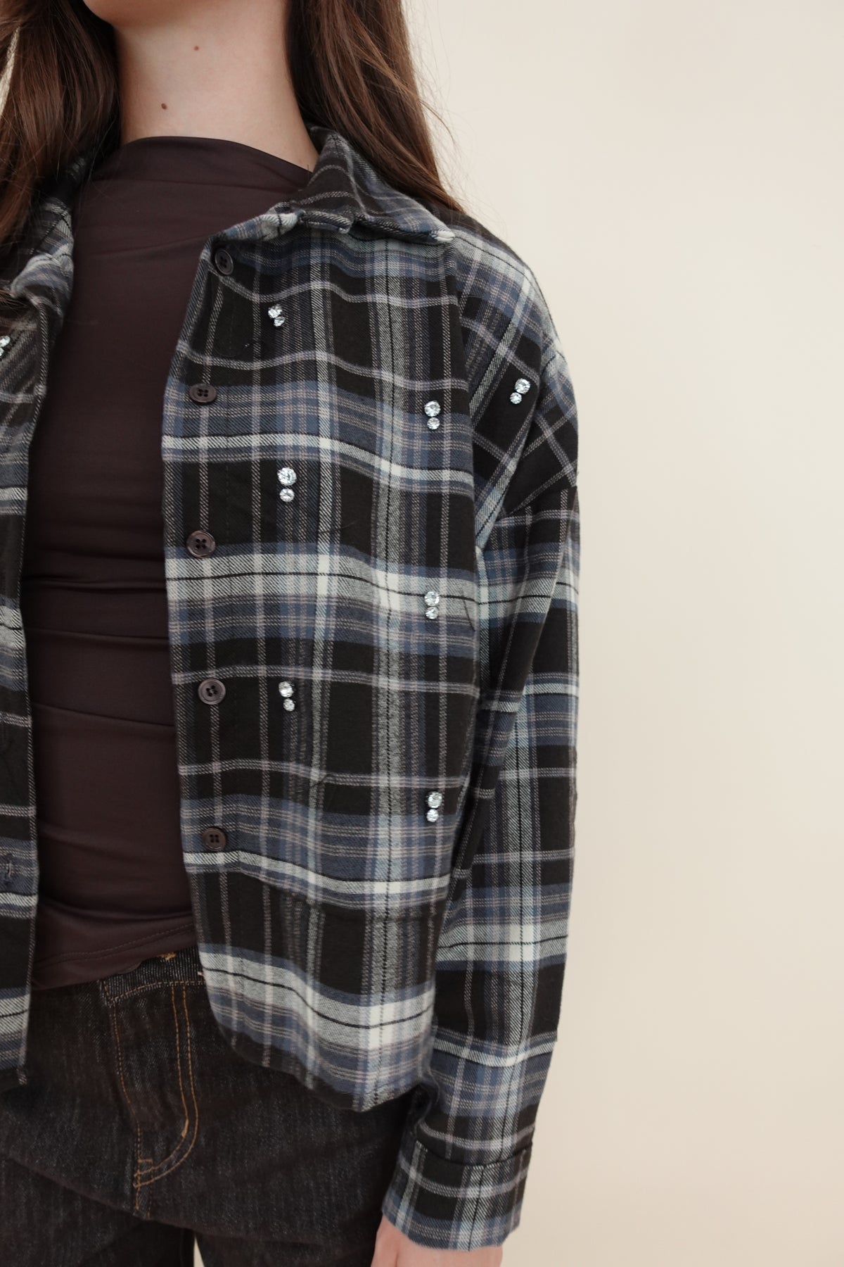 Camicia Valentina Marrone