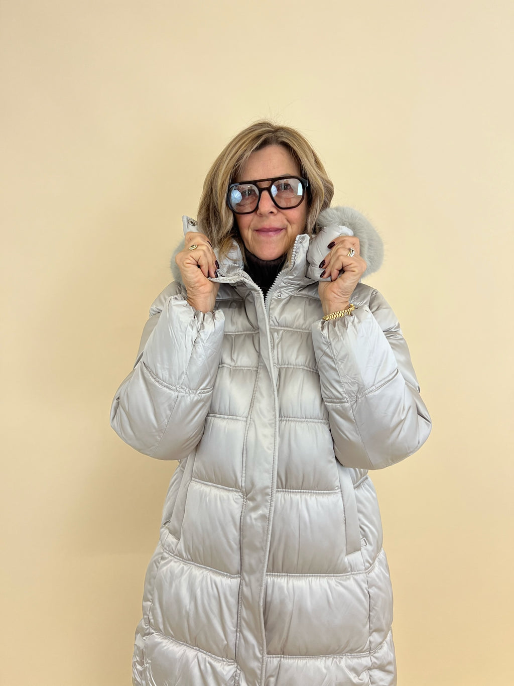 Piumino Lucrezia Beige