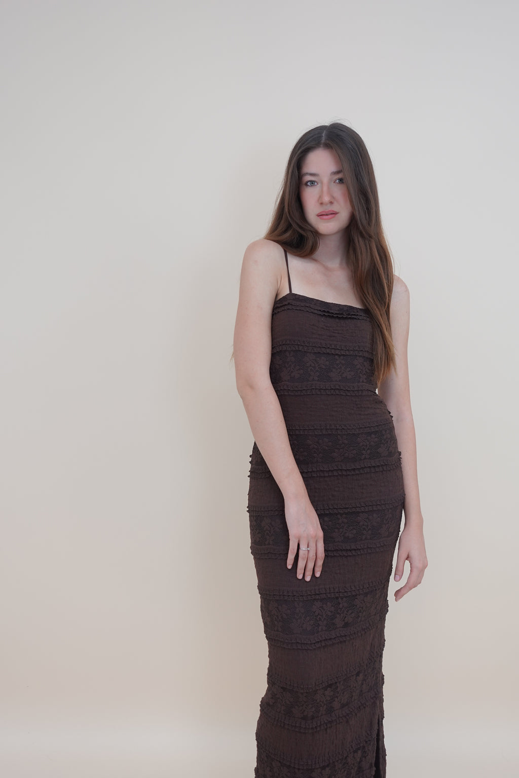 Abito Margot Marrone