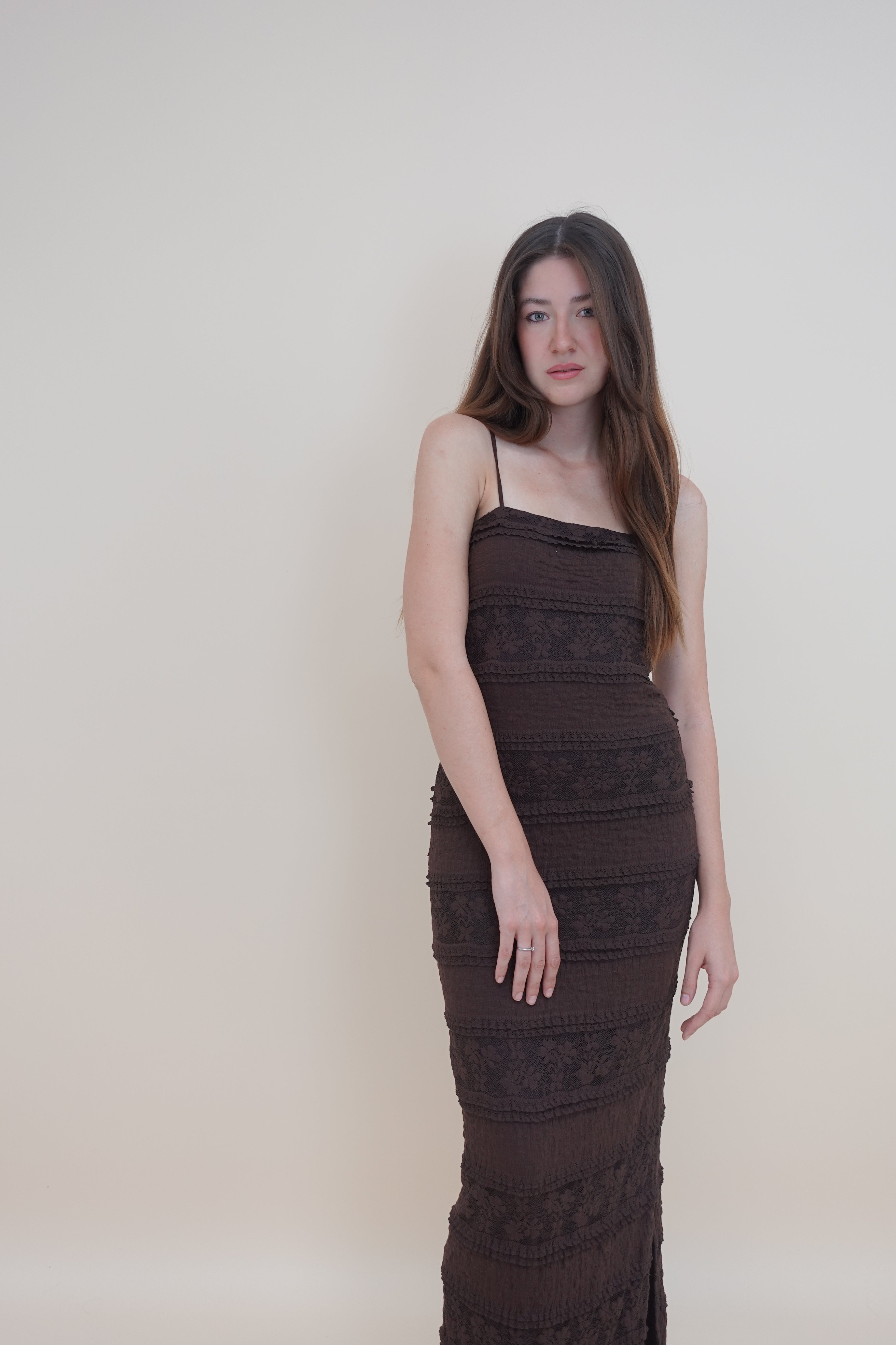 Abito Margot Marrone