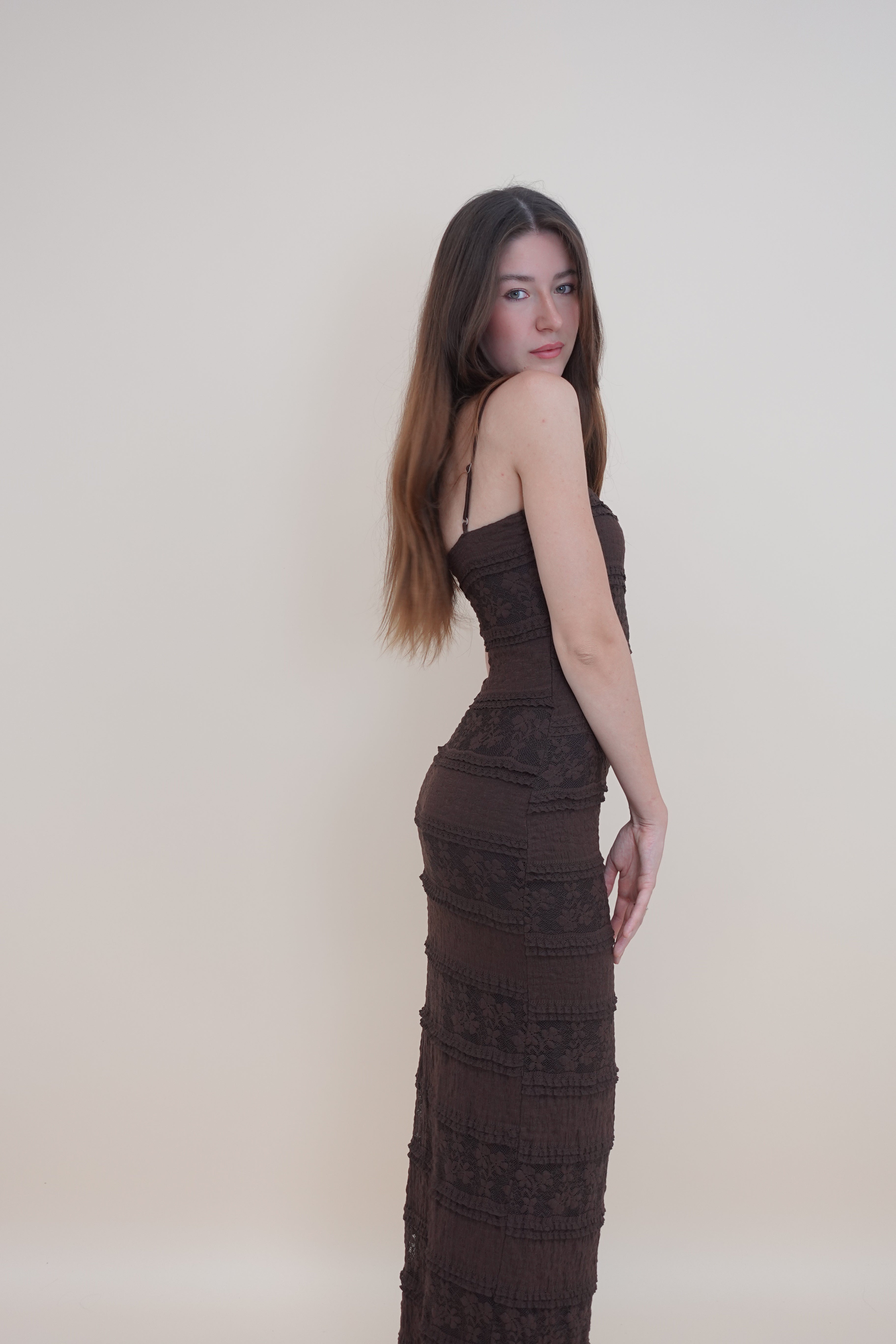 Abito Margot Marrone