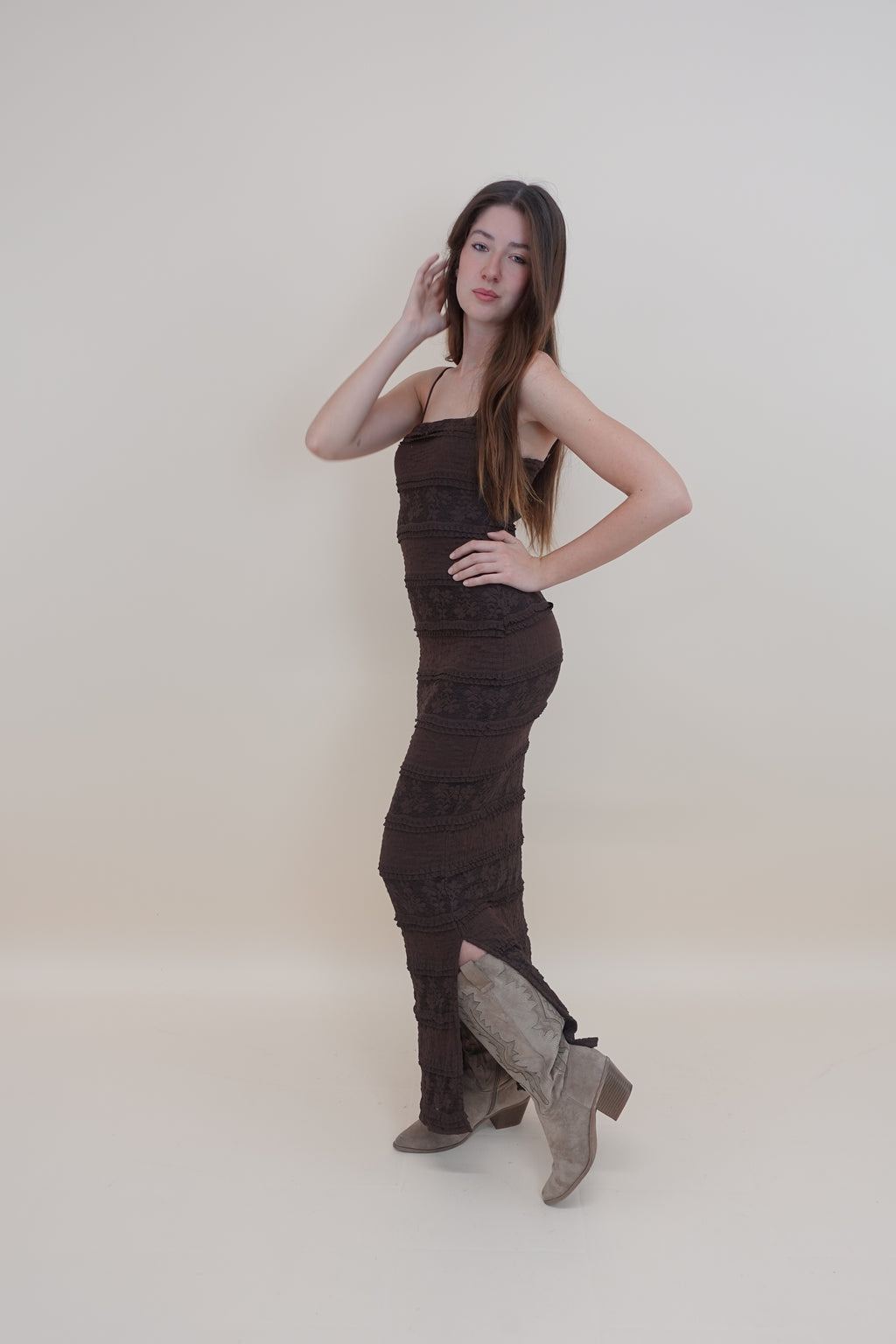 Abito Margot Marrone