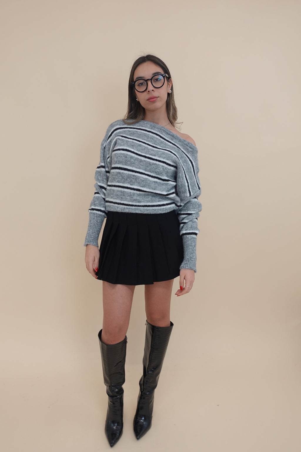 Maglia Beatrice Grigio