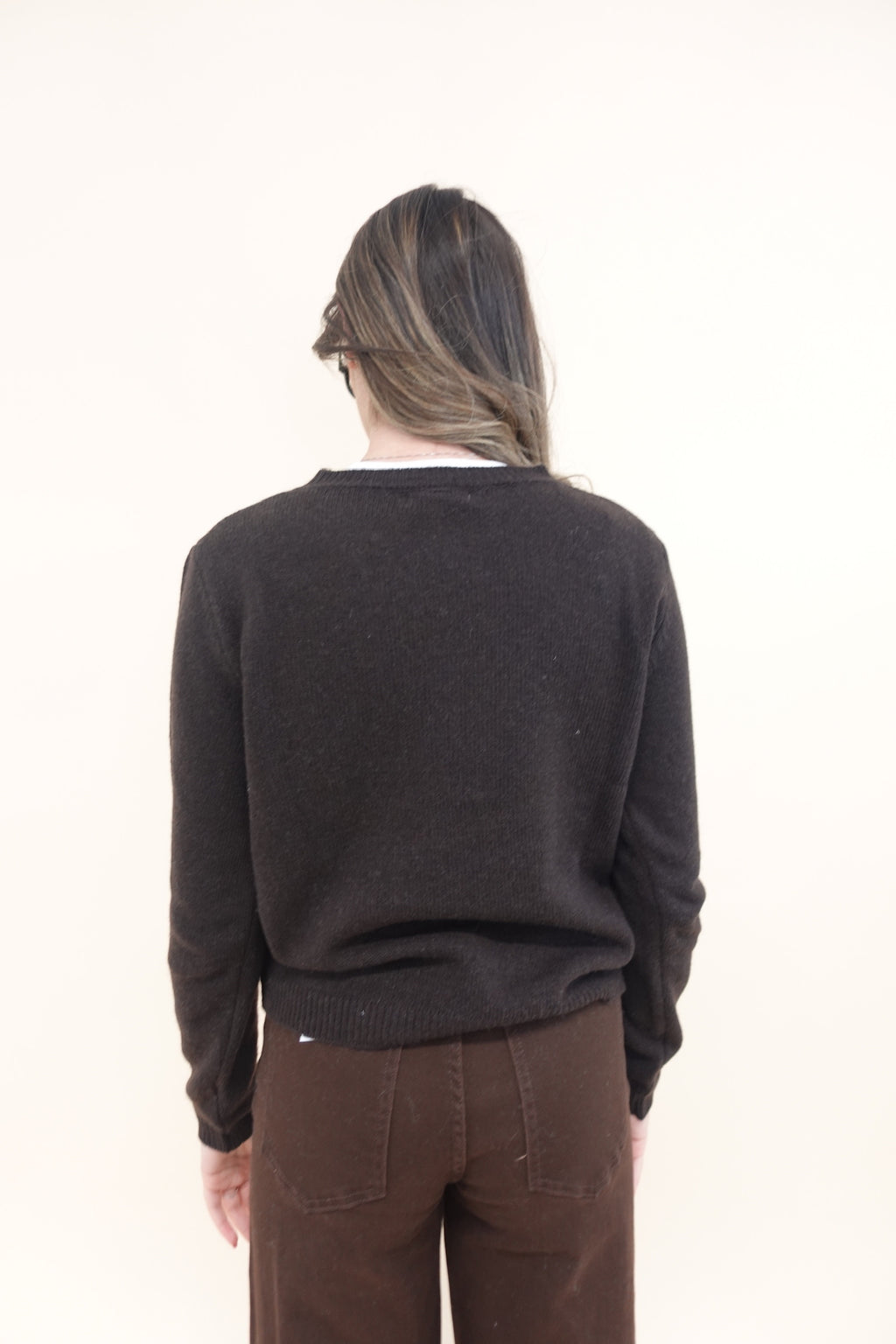 Maglione Blend Marrone