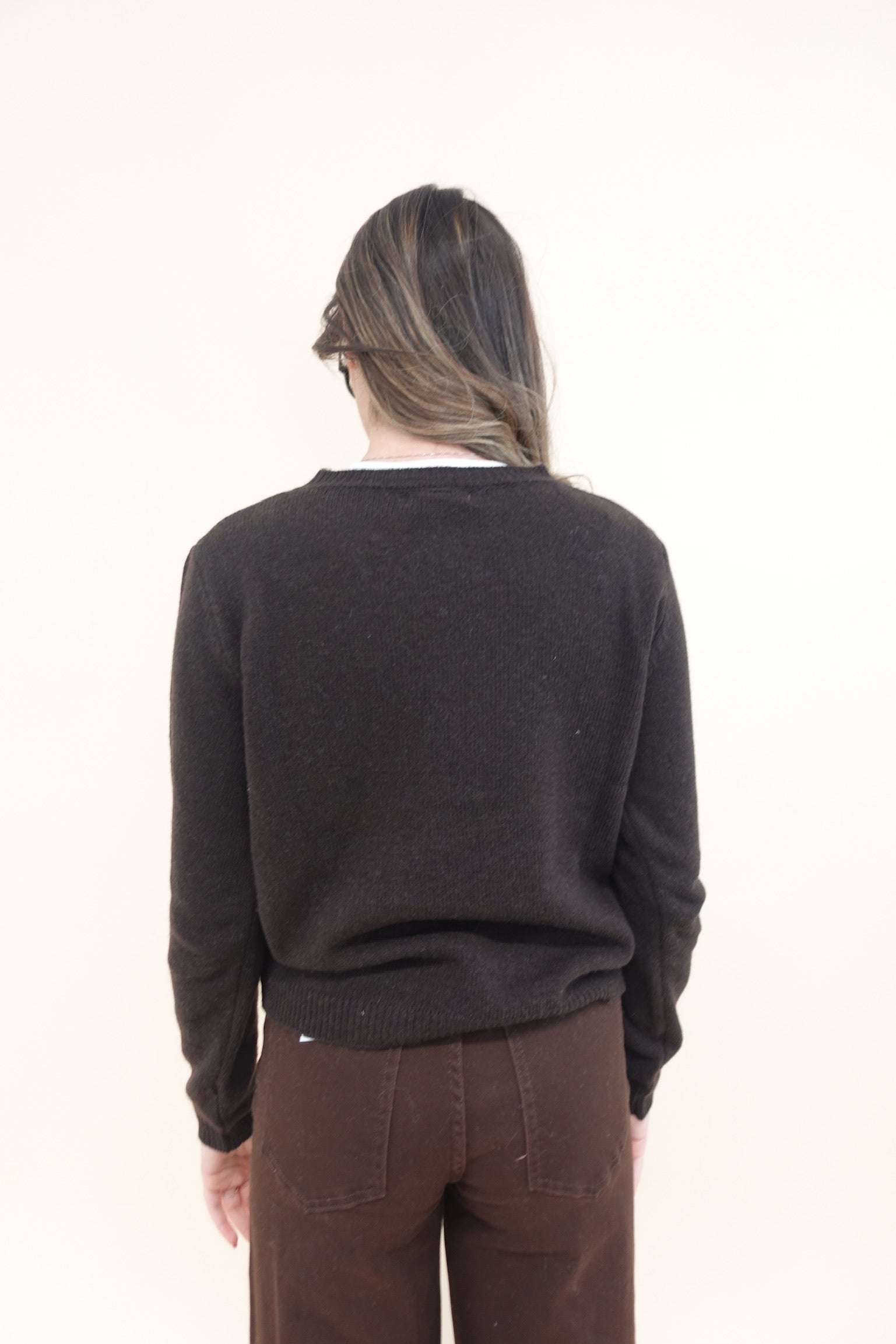 Maglione Blend Marrone