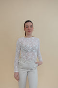 Maglia Pizzo Panna