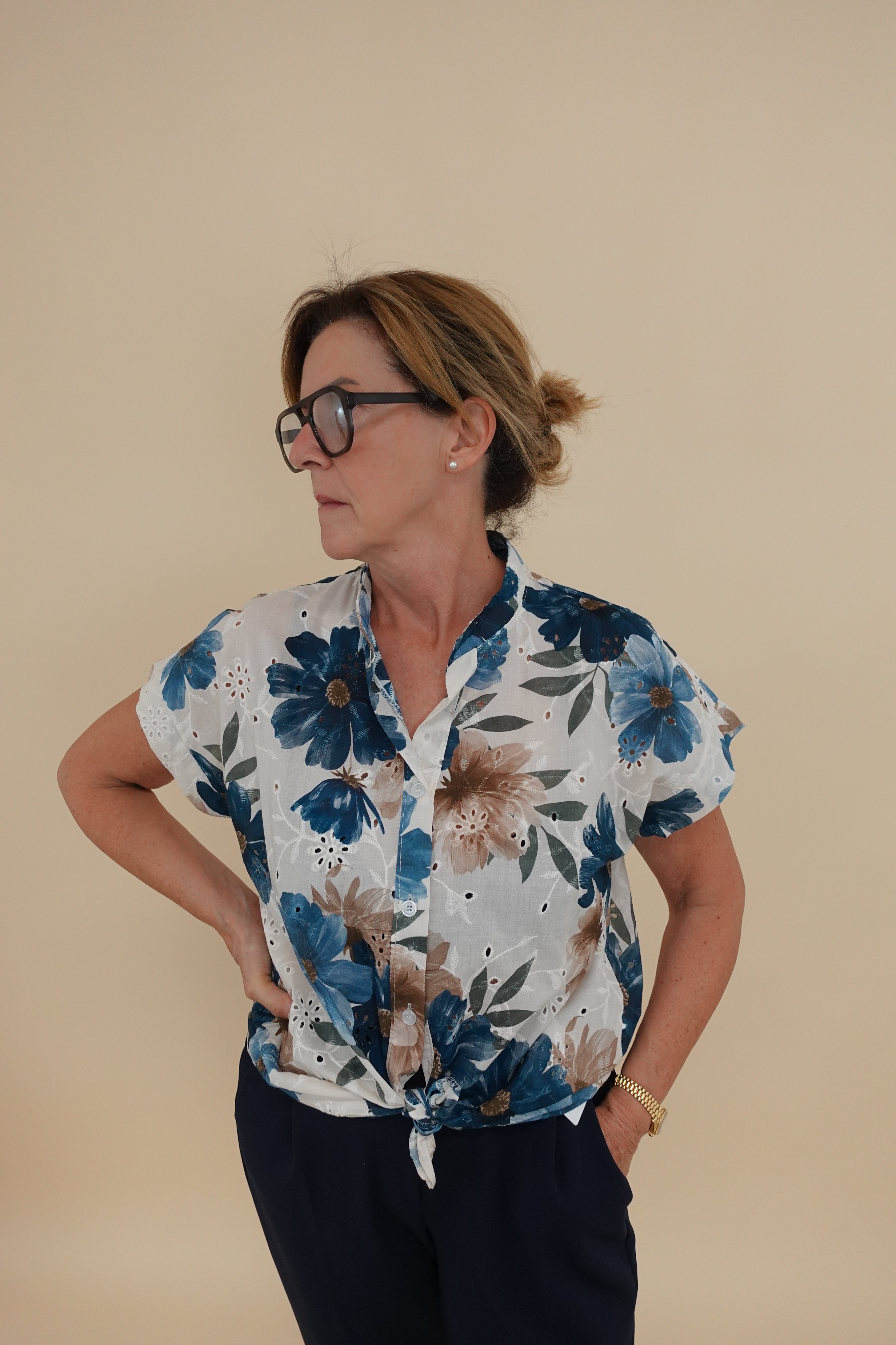 Camicia Vanessa Blu
