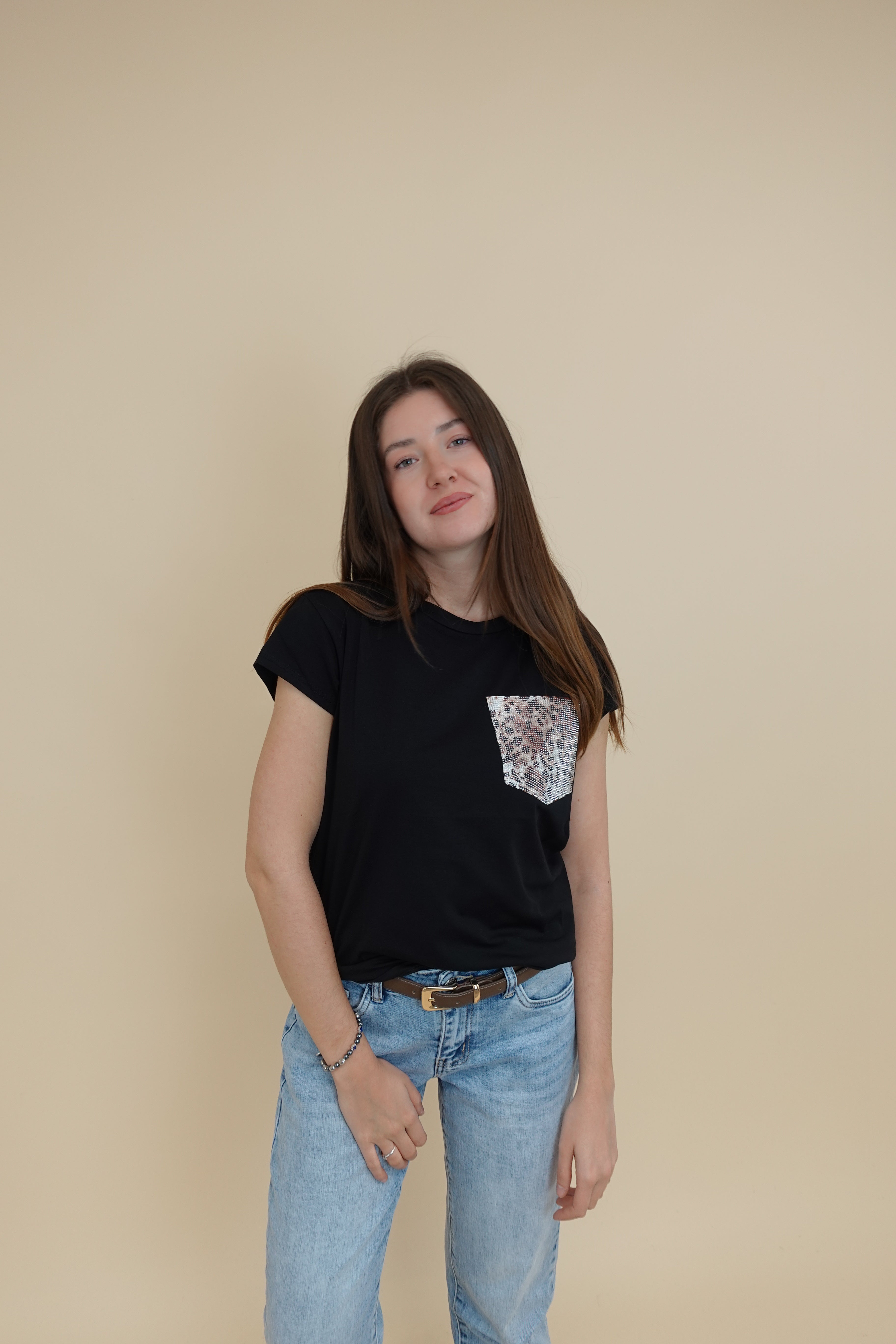 T-shirt Leo Nera