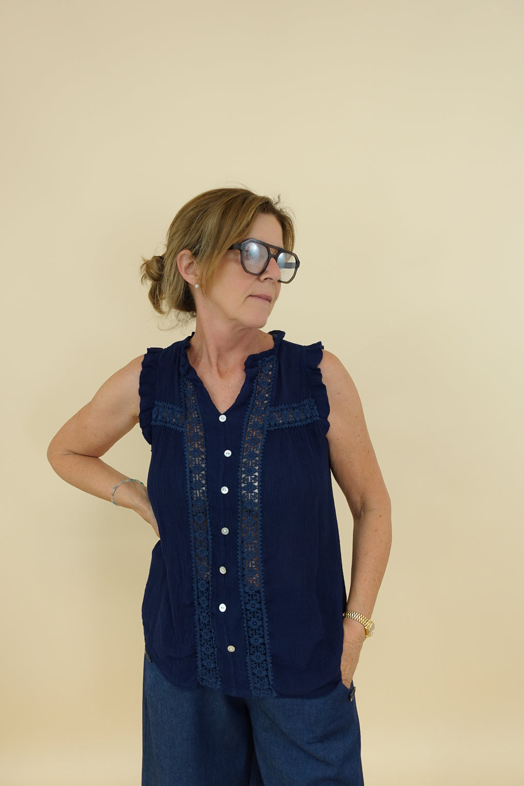 Camicia Ornella Blu