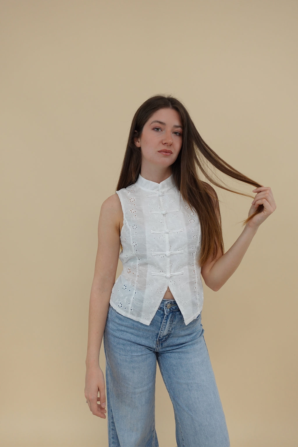 Camicia Oriental Bianca