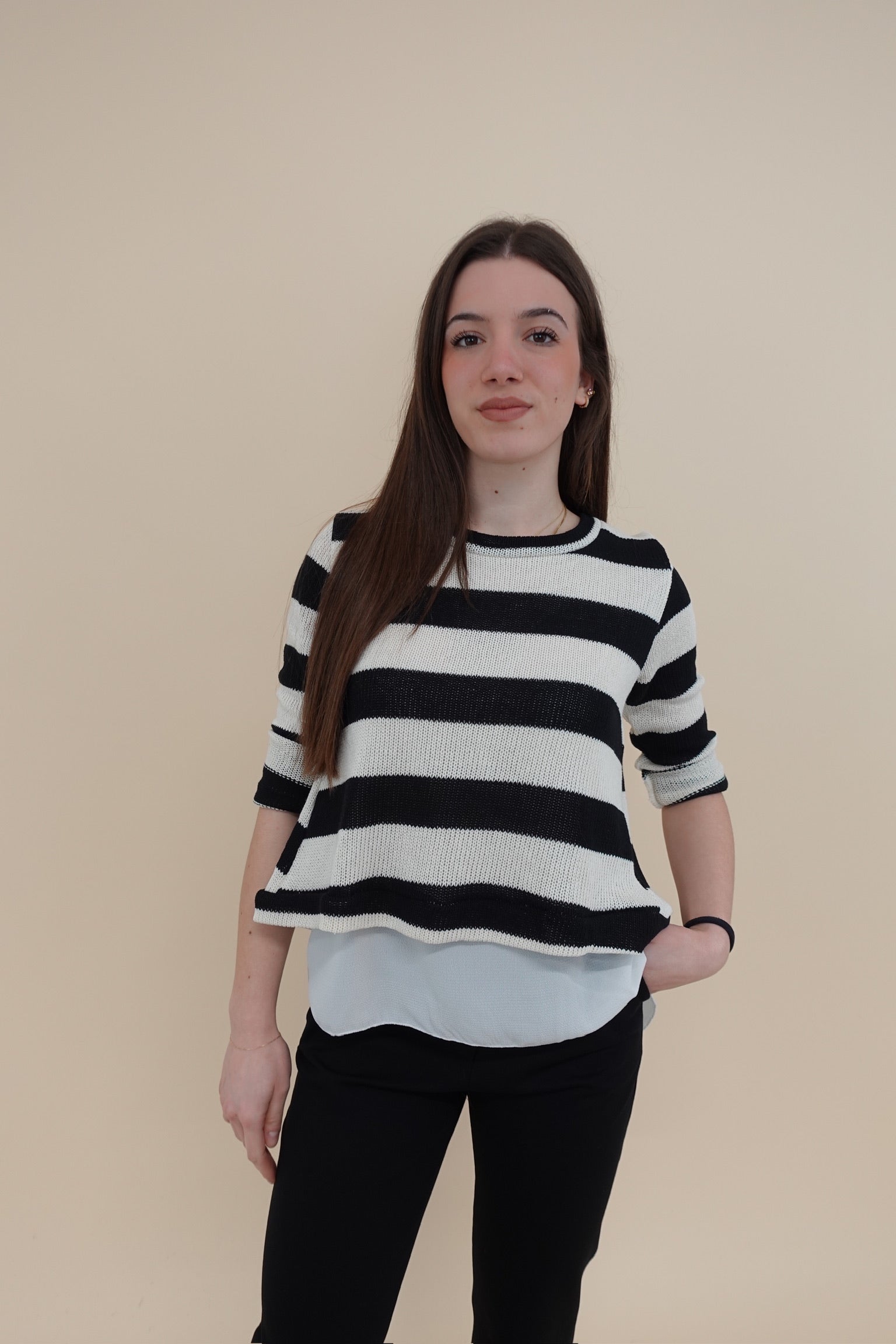 Maglia Marilena Nero