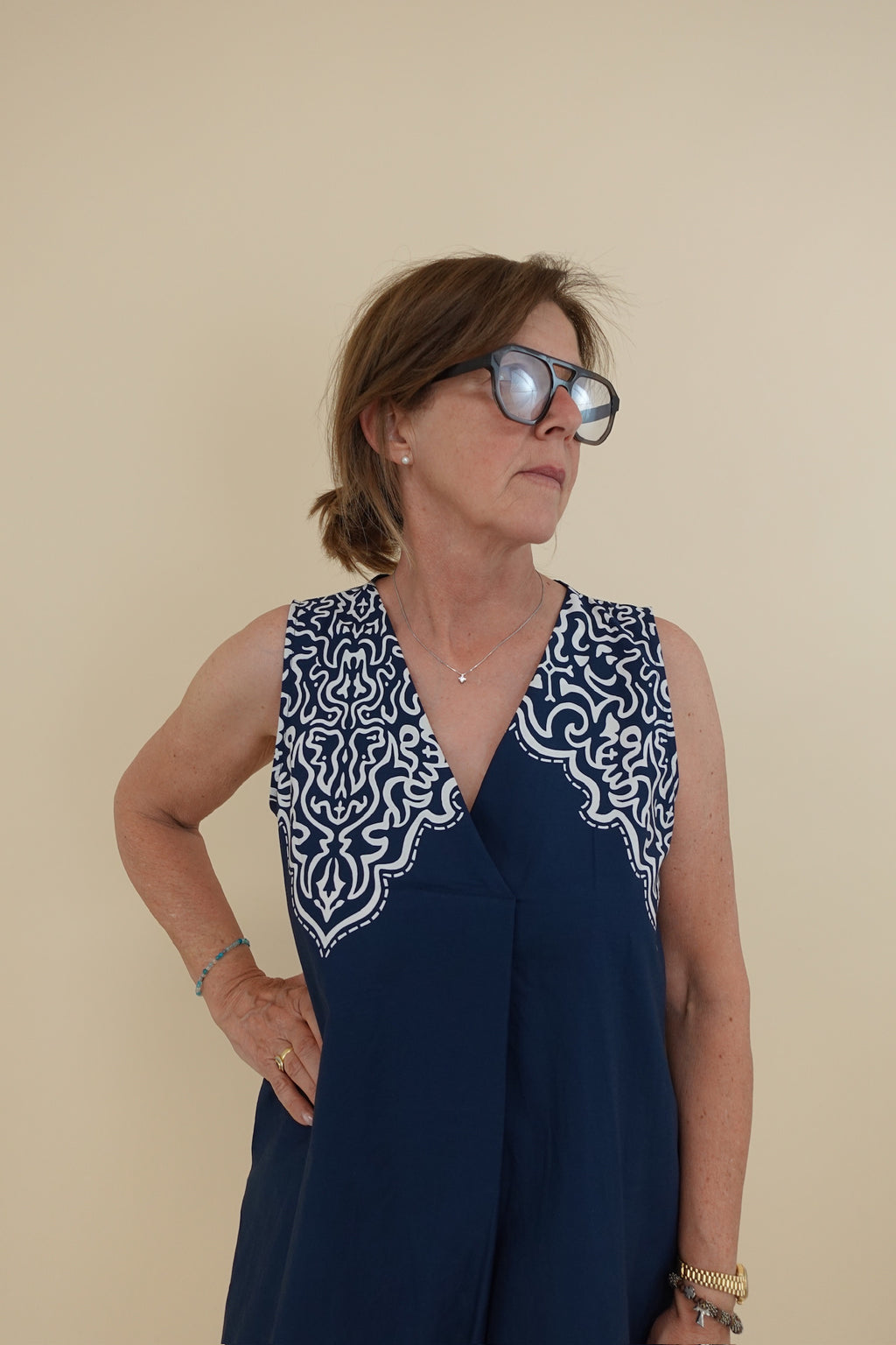Abito Ilaria blu