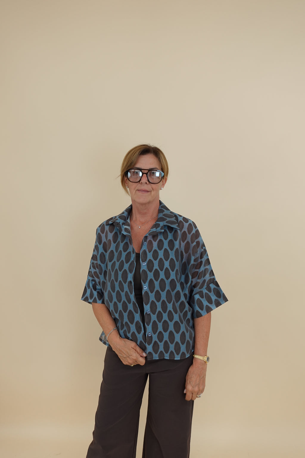 Camicia Anastasia Blu