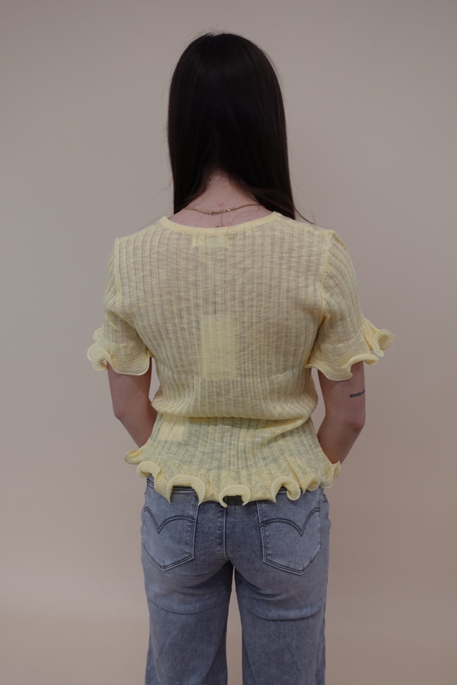 Maglia Chic Giallo